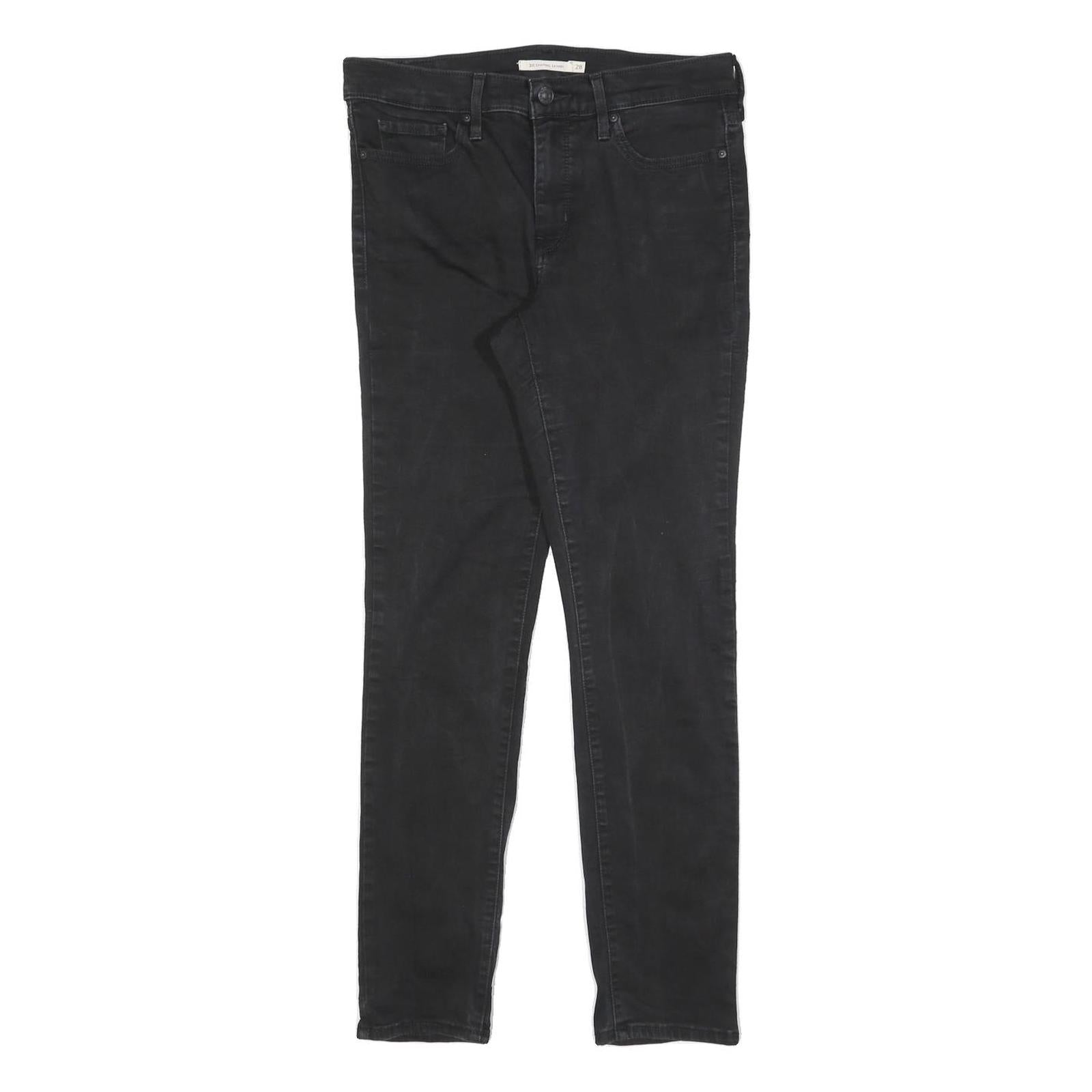 LEVI'S 311 Slim Womens Jeans Black Denim Slim W28 L30 Stretch Classic Refurbished - N/A refurbished available on Cerqular