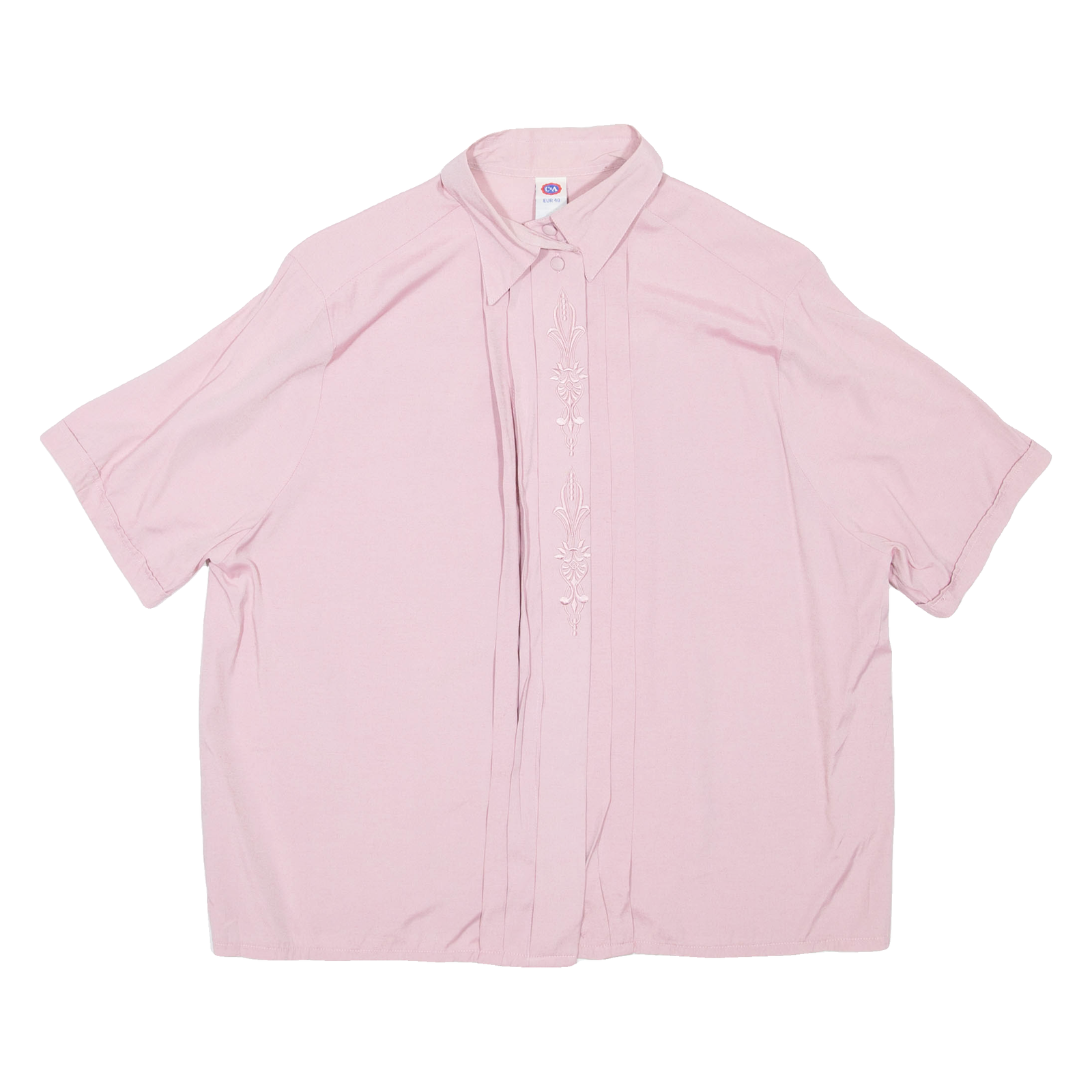 Buy Womens Shirt Pink Collared Viscose L Refurbished - $16.89 Womens Shirt Pink Collared Viscose L Refurbished - N/A refurbished available on Cerqular