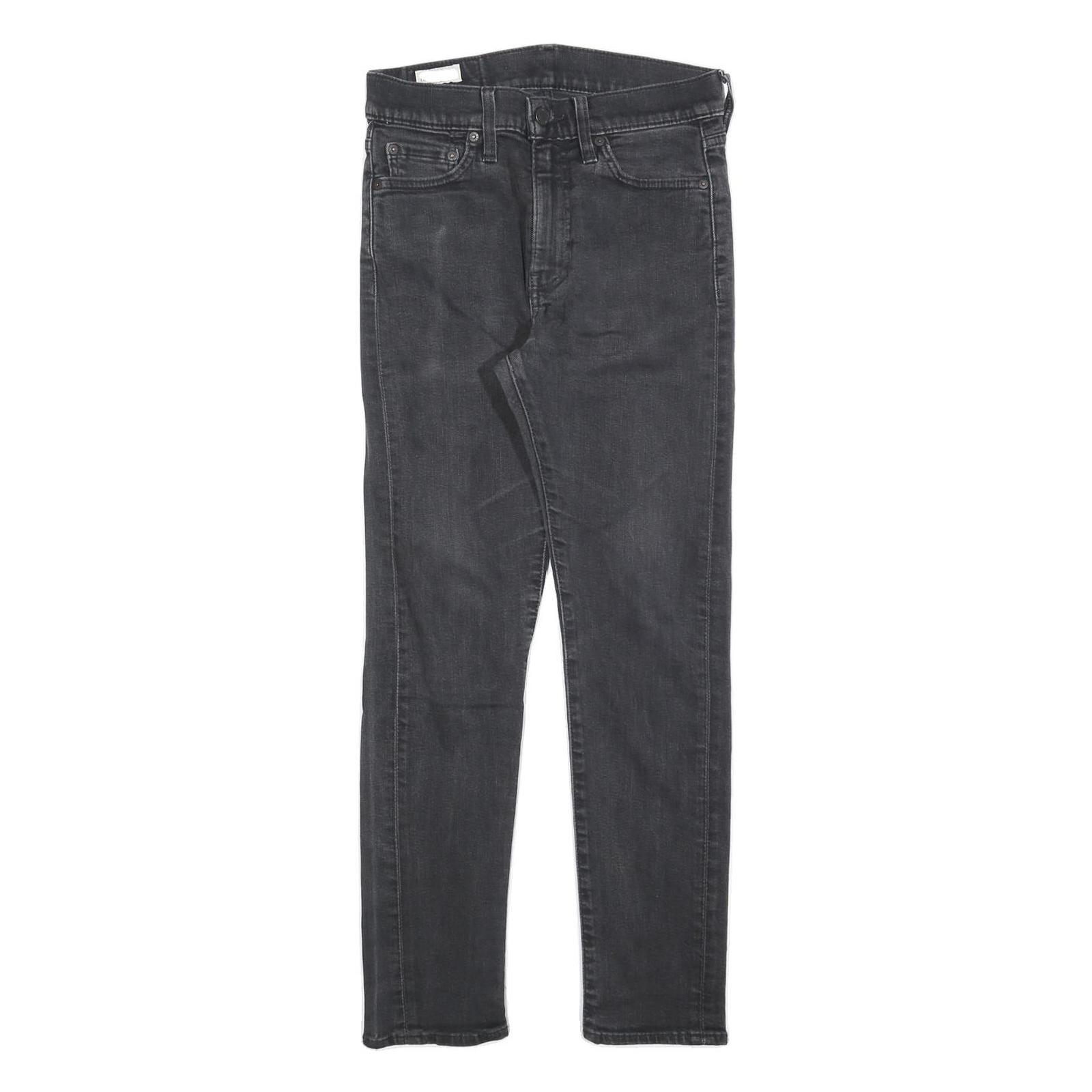 LEVI'S 510 BIG E Mens Black Slim Skinny Denim Medium W30 L30 Slim Fit Jeans Refurbished - N/A refurbished available on Cerqular