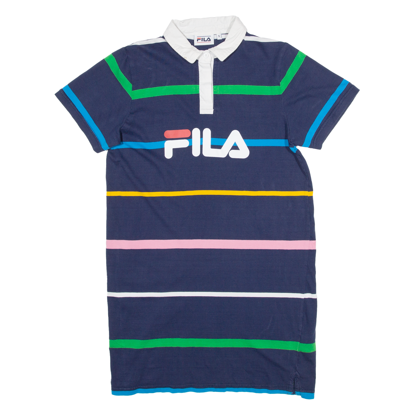 FILA Womens Polo Shirt Blue S Refurbished - N/A refurbished available on Cerqular