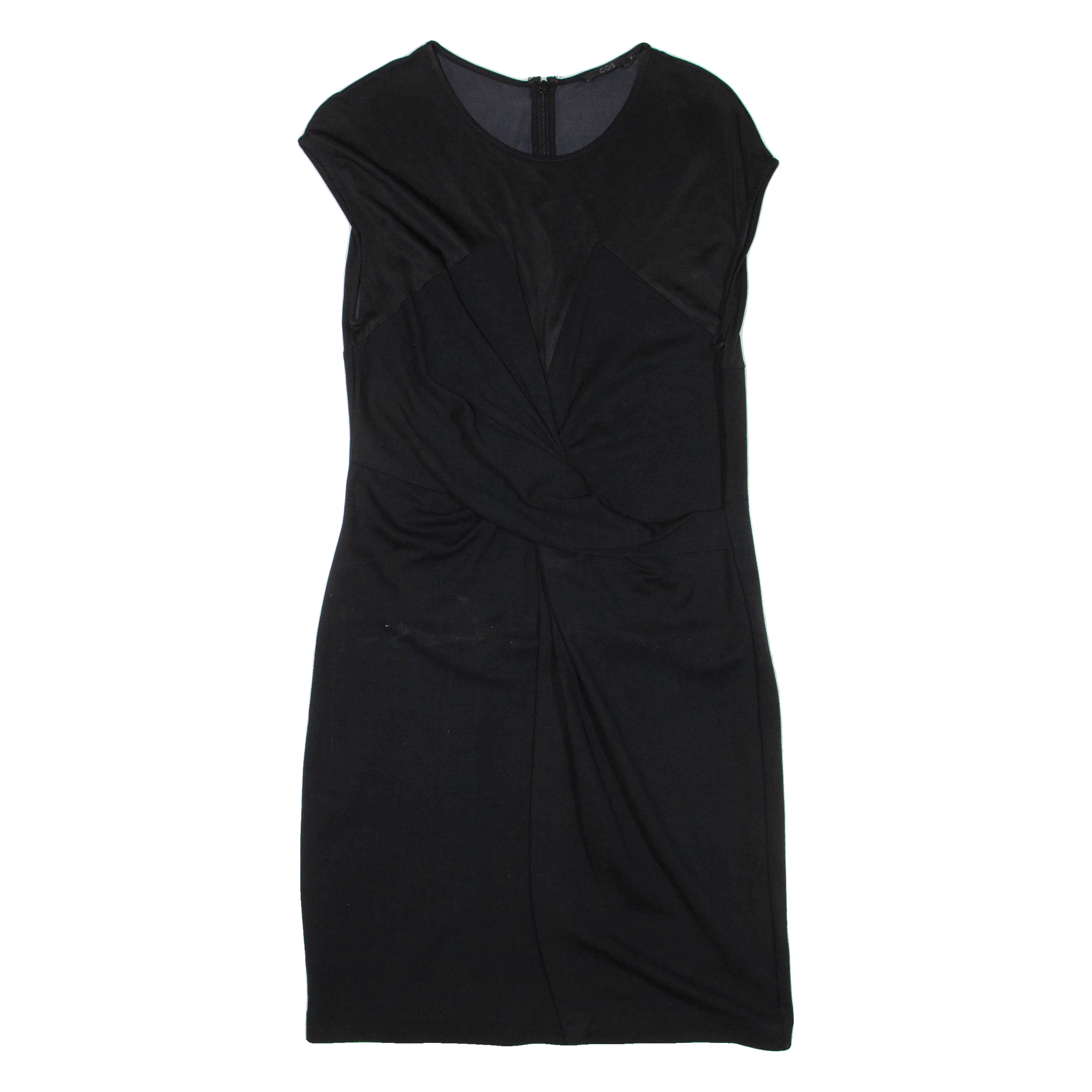 COS Womens Pencil Dress Black Viscose Sleeveless Knee Length M Refurbished - N/A refurbished available on Cerqular