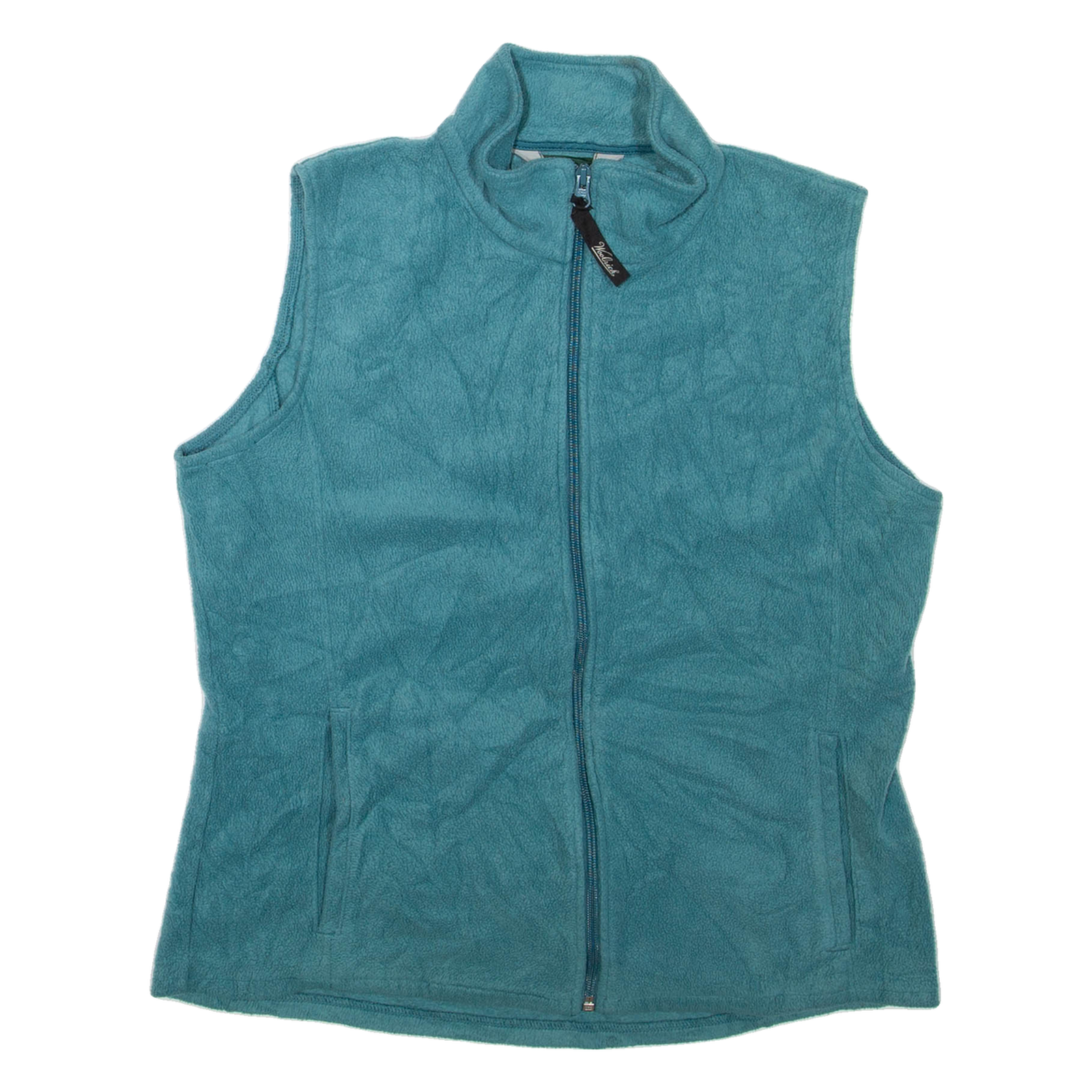 WOOLRICH Womens Fleece Gilet Blue L Refurbished - N/A refurbished available on Cerqular