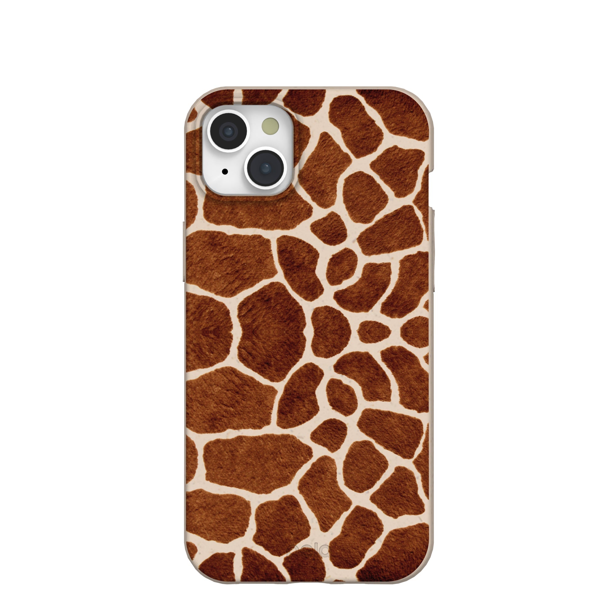 Seashell Giraffe iPhone 15 Plus Case Refurbished - Pela Case refurbished available on Cerqular