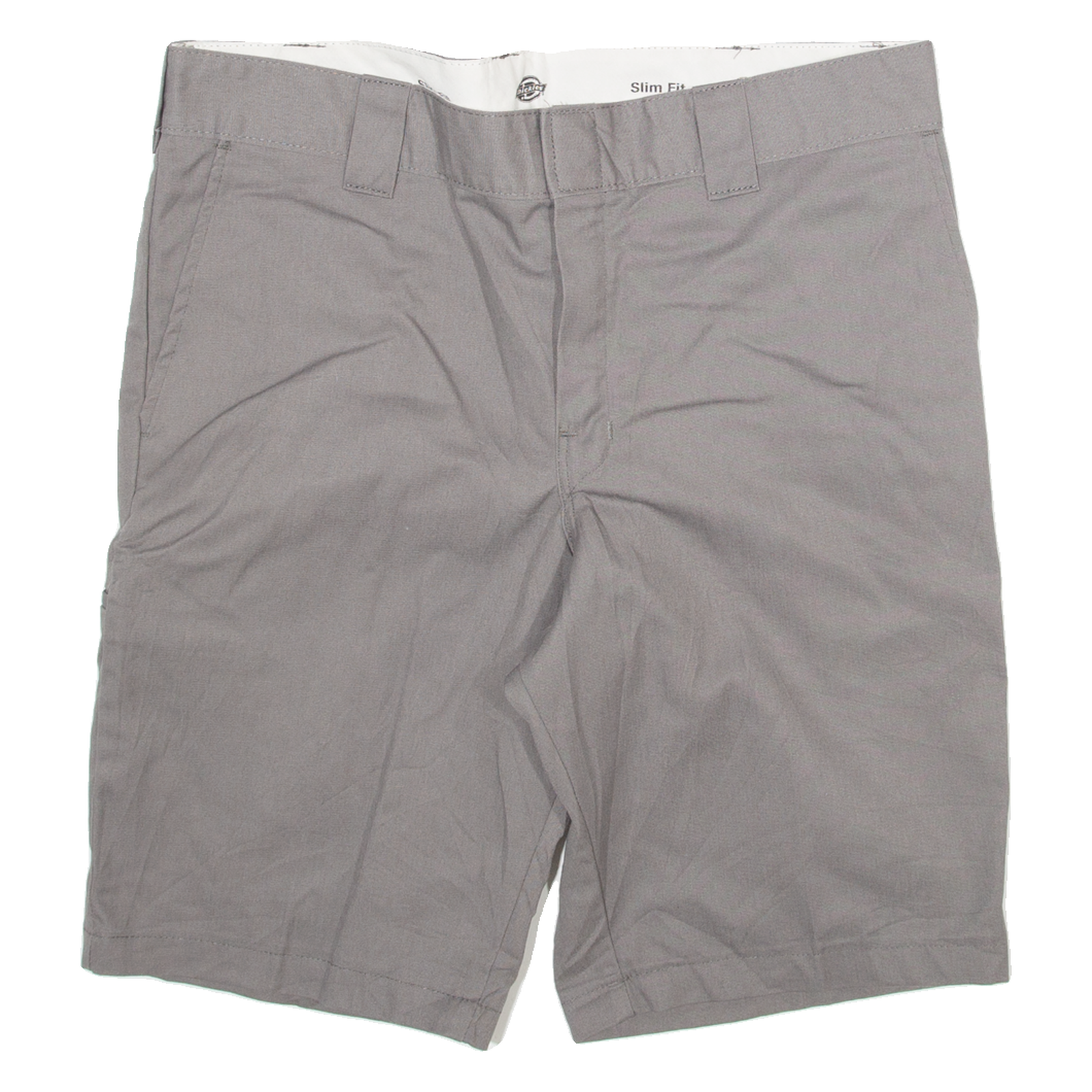 DICKIES Mens Workwear Shorts Grey Slim L W36 Refurbished - N/A refurbished available on Cerqular