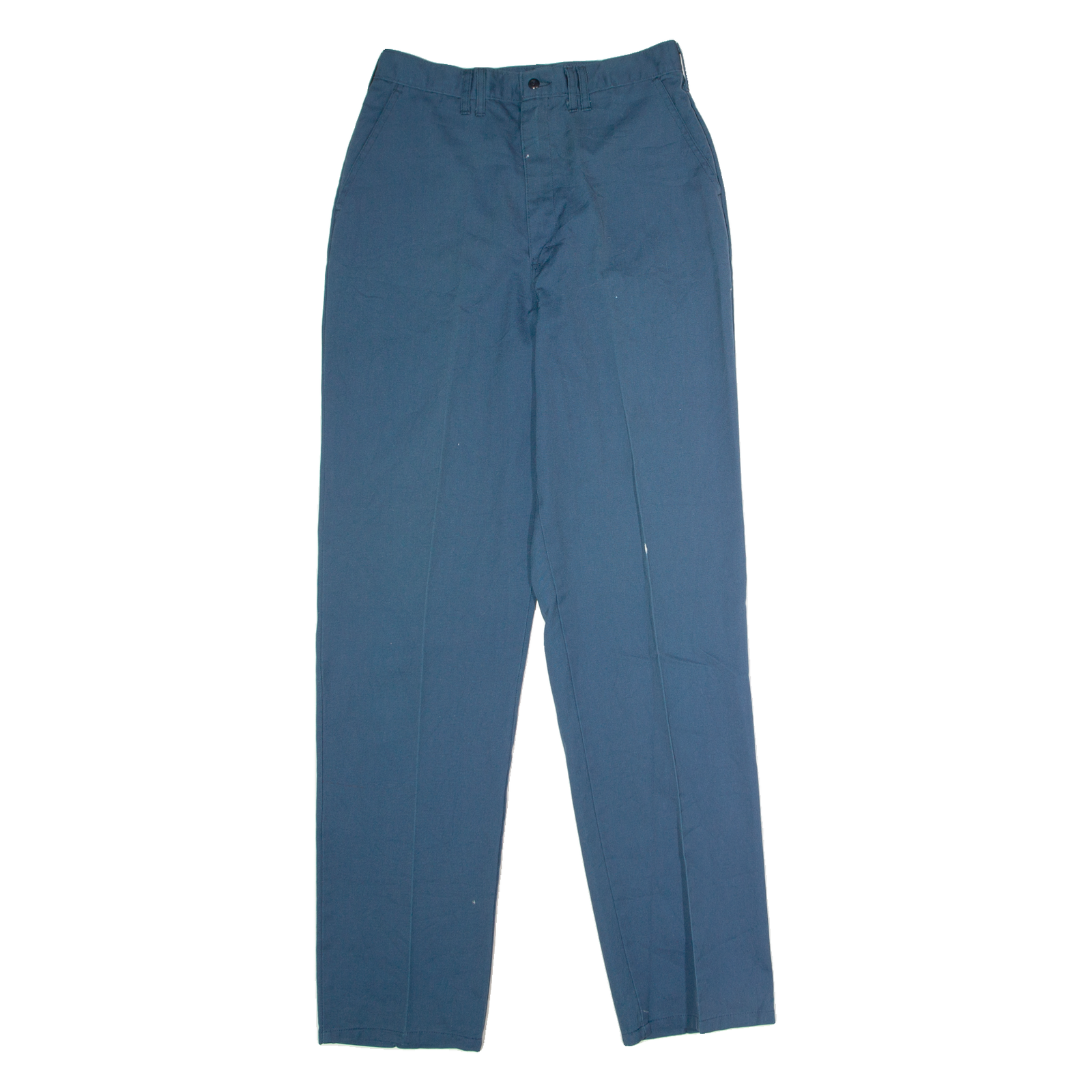 DICKIES Workwear Womens Twill Trousers Blue Regular Straight W30 L34 Refurbished - N/A refurbished available on Cerqular