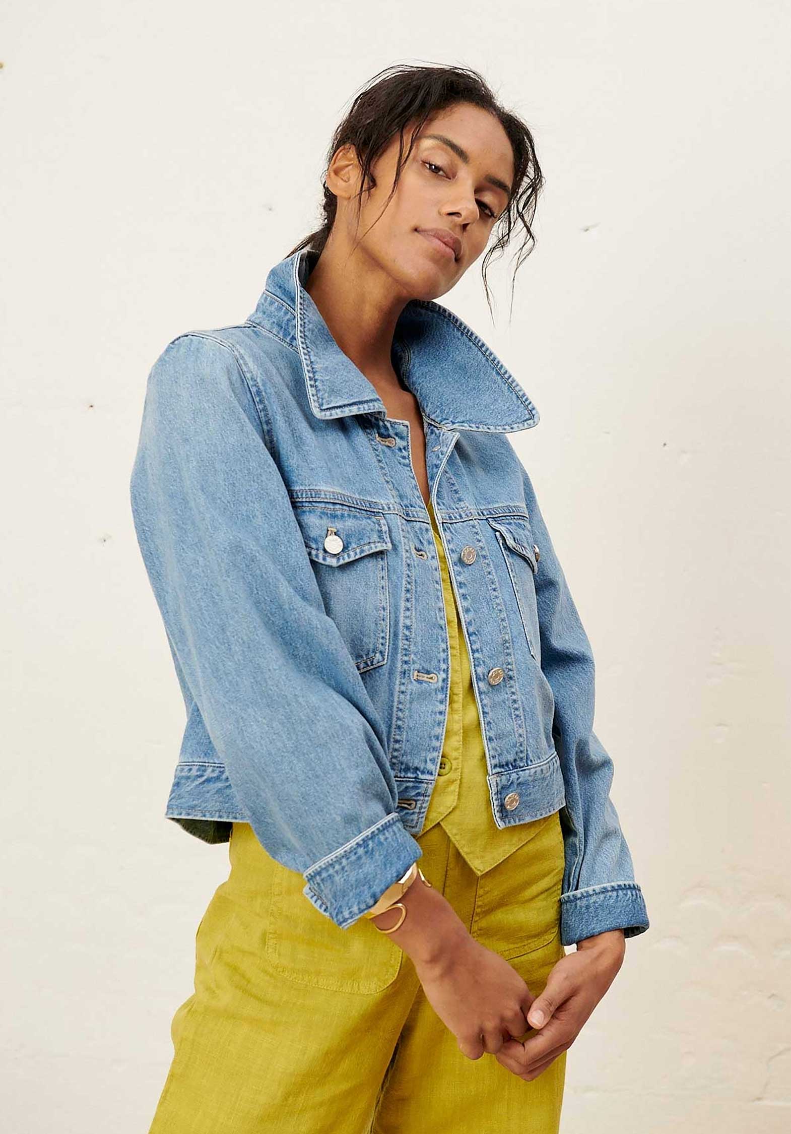 Buy Denim Jacket Boxy Denim In-21 | Color: IN 21 | Size: FR-38 Refurbished - $98.34 Denim Jacket Boxy Denim In-21 | Color: IN 21 | Size: FR-38 Refurbished - N/A (I could not find a well-known brand with this name refurbished available on Cerqular