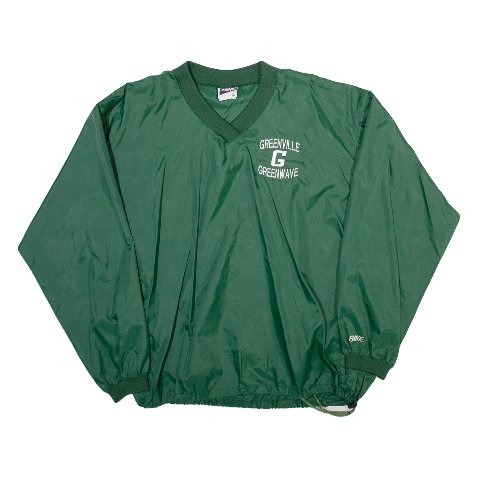 BIKE Mens Sweatshirt Green V-Neck L Refurbished - N/A refurbished available on Cerqular
