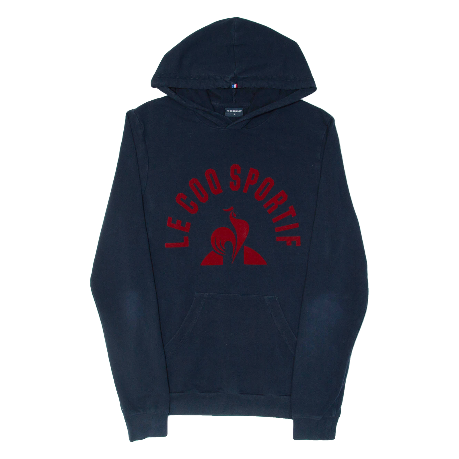 LE COQ SPORT Mens Blue Hoodie S Refurbished - N/A refurbished available on Cerqular