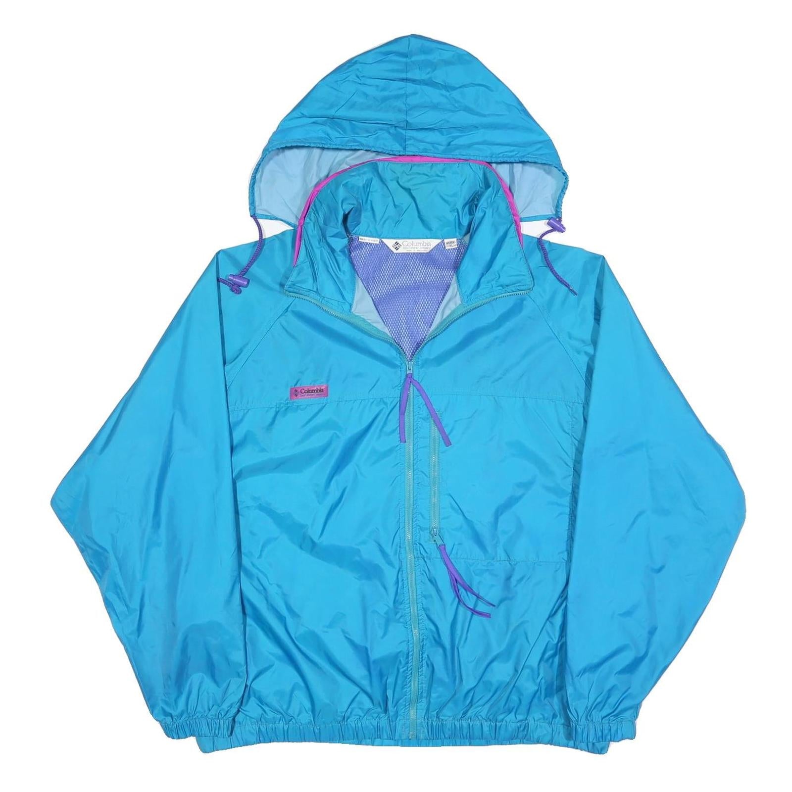Buy COLUMBIA Womens Blue Nylon Jacket XL Windbreaker Hooded Zip Outdoor Sports Refurbished - $50.69 COLUMBIA Womens Blue Nylon Jacket XL Windbreaker Hooded Zip Outdoor Sports Refurbished - N/A refurbished available on Cerqular