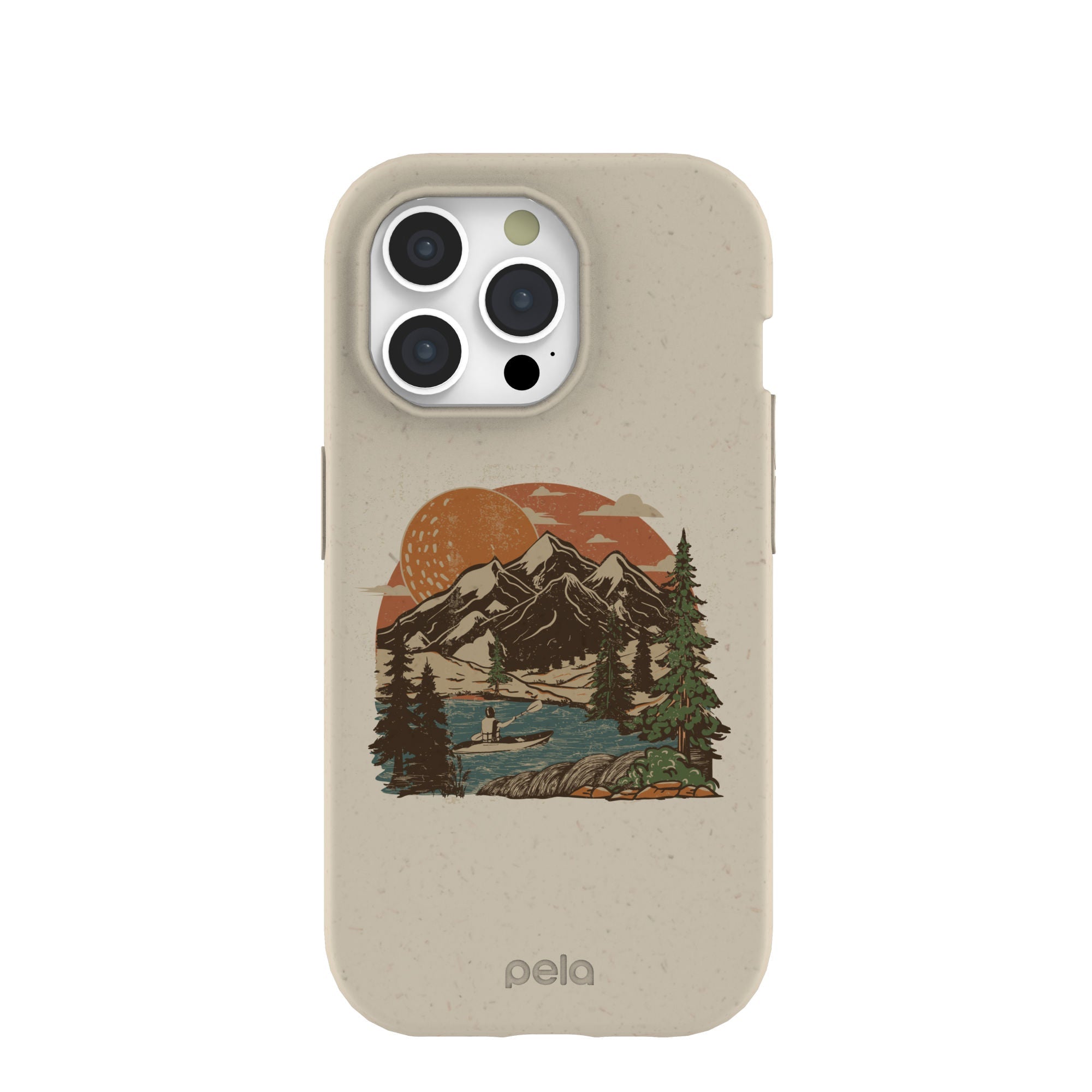London Fog Outdoor iPhone 15 Pro Case Refurbished - Pela Case refurbished available on Cerqular