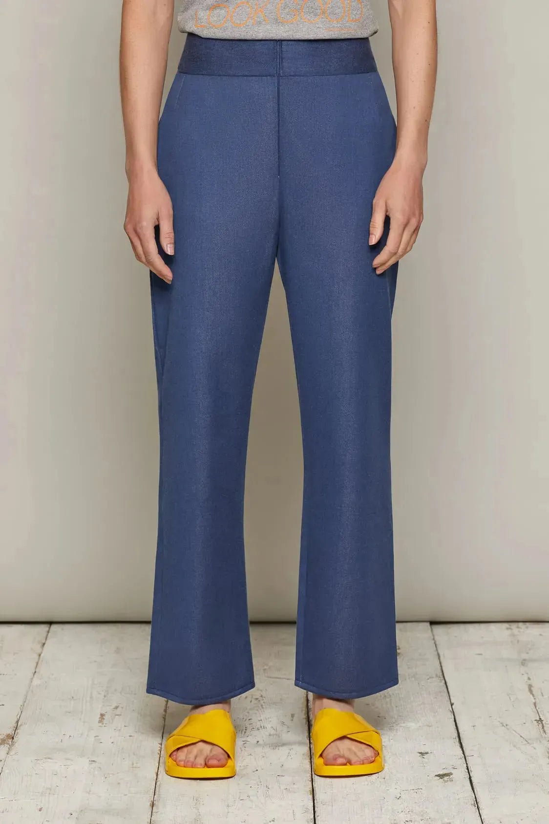 Jemima Trousers (Navy) | size: XS Refurbished - N/A refurbished available on Cerqular