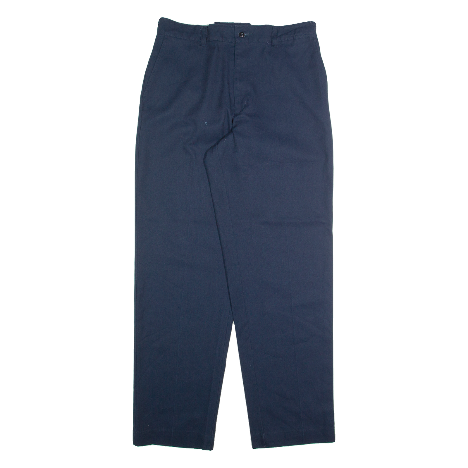 RED KAP Chino Mens Trousers Blue Regular Straight W32 L31 Refurbished - N/A refurbished available on Cerqular