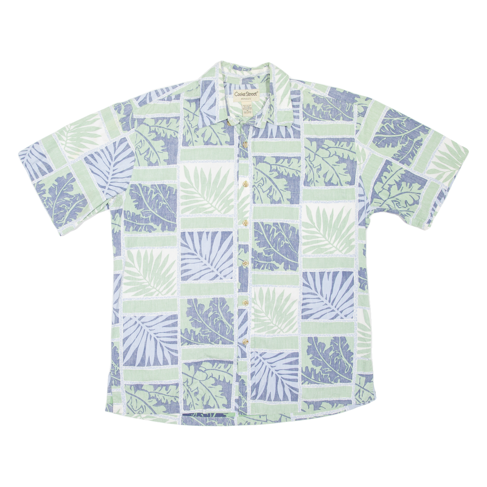 Buy COOK STREET Mens Hawaiian Shirt Green Floral M Refurbished - $18.19 COOK STREET Mens Hawaiian Shirt Green Floral M Refurbished - N/A refurbished available on Cerqular