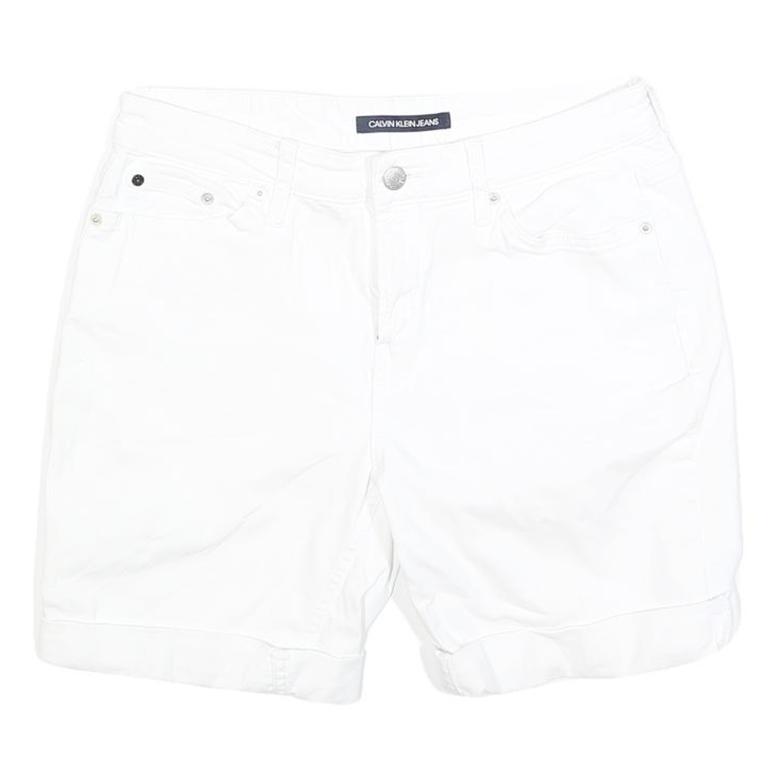 Buy CALVIN KLEIN JEANS Womens White Cotton Casual Shorts M W30 Summer Denim Style Refurbished - $18.19 CALVIN KLEIN JEANS Womens White Cotton Casual Shorts M W30 Summer Denim Style Refurbished - N/A refurbished available on Cerqular