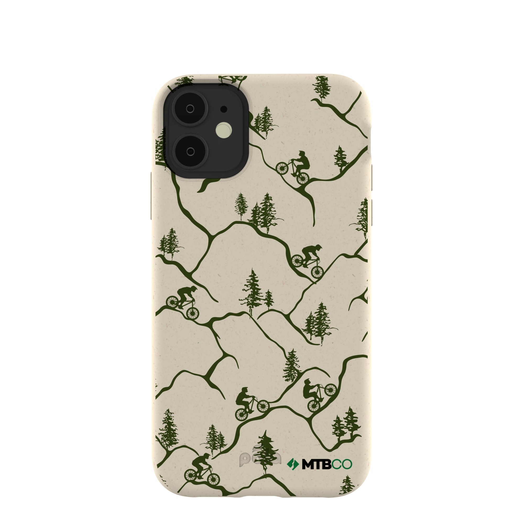 London Fog Bike Trek MTBCO iPhone 11 Case Refurbished - Pela Case refurbished available on Cerqular