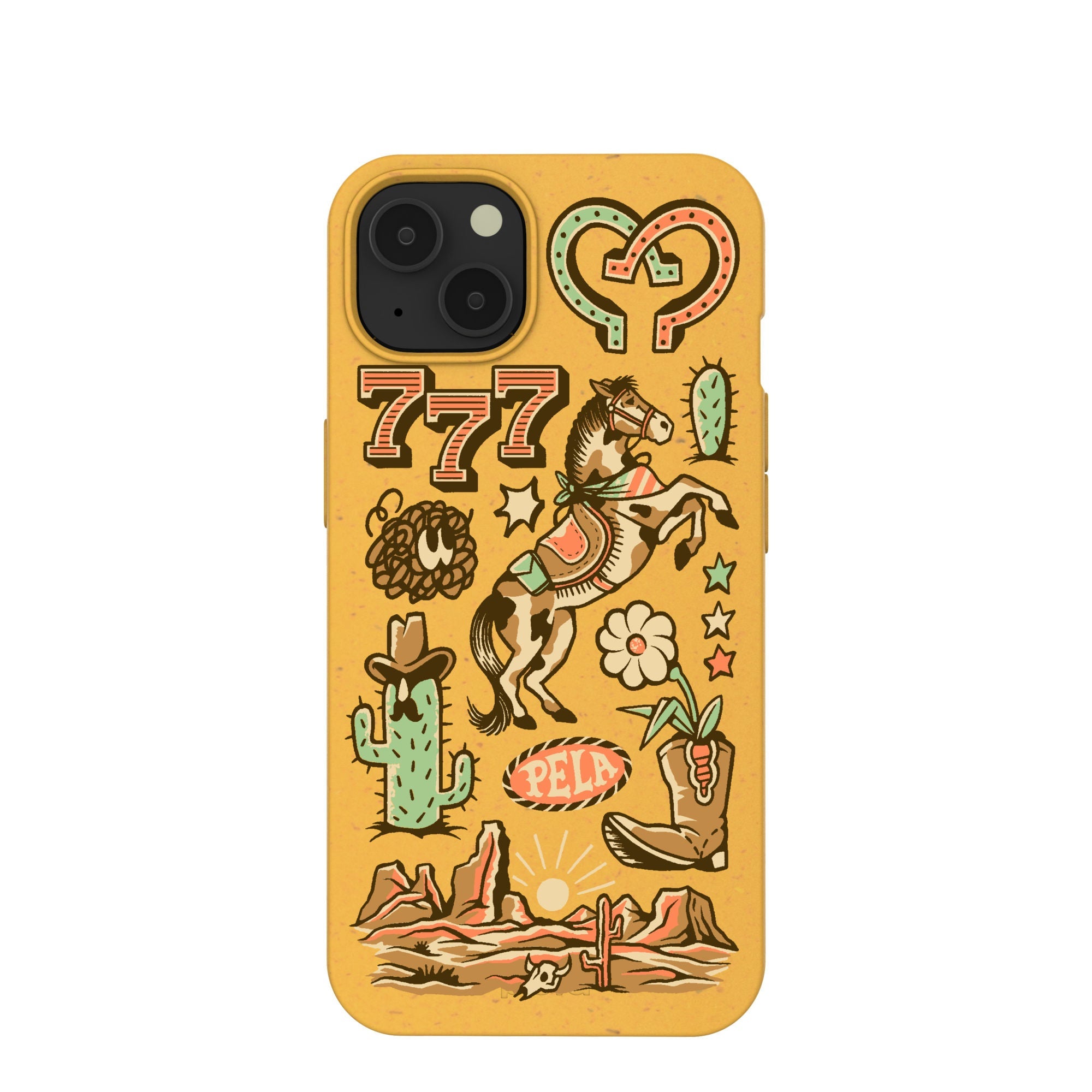 Honey Miller West iPhone 13 Case Refurbished - Pela Case refurbished available on Cerqular