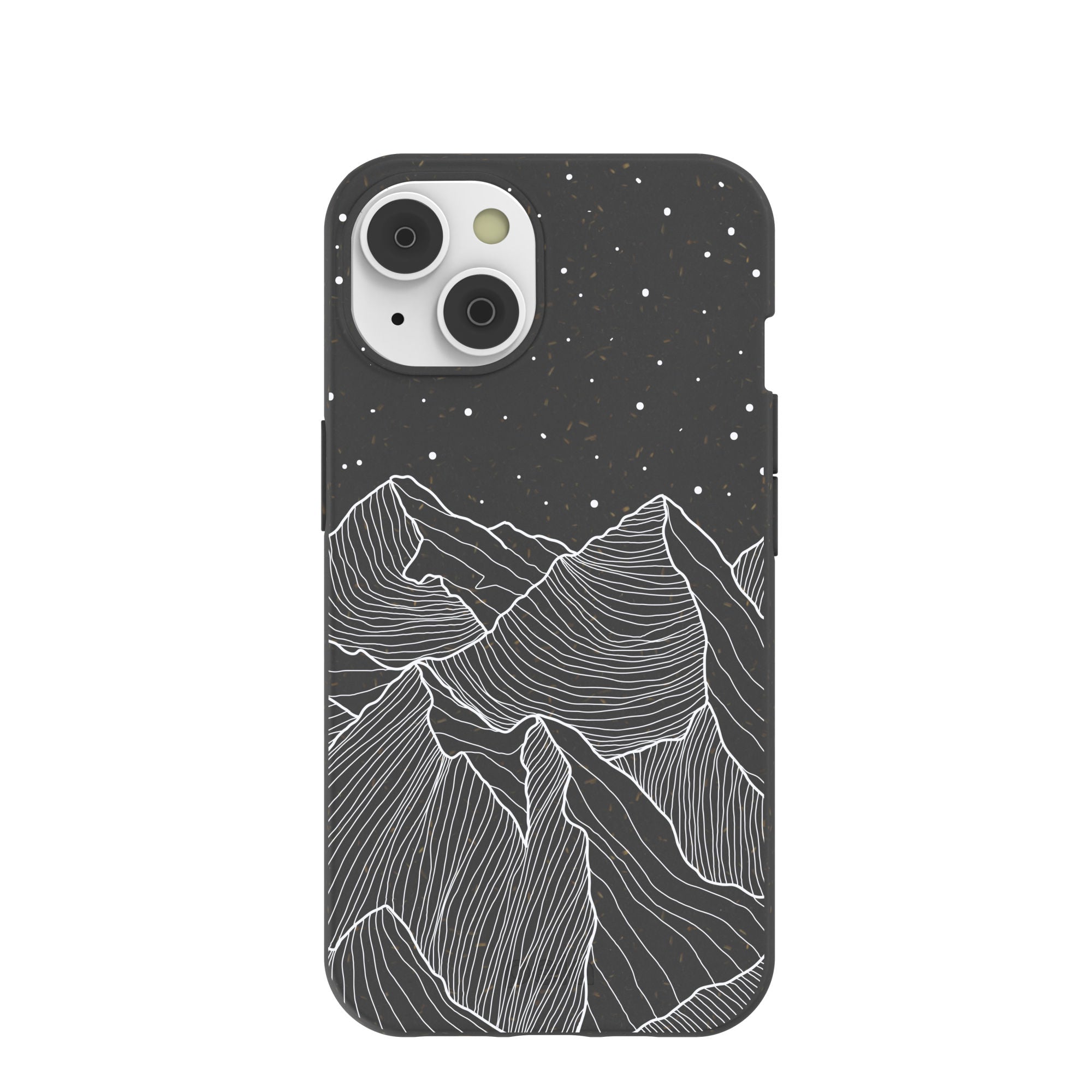Black Night Panorama iPhone 14/16e Case Refurbished - Pela Case refurbished available on Cerqular