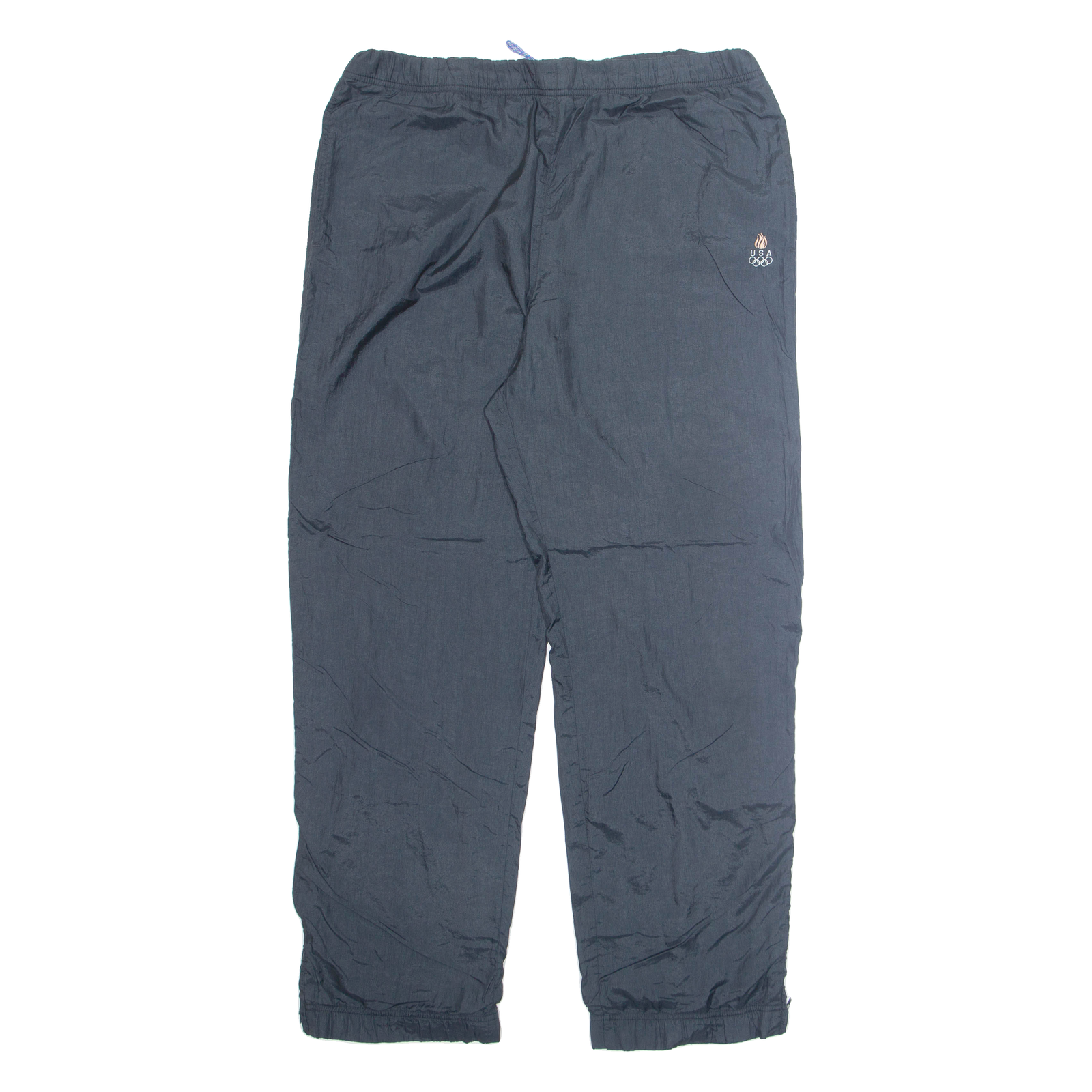 USA Mens Track Pants Black Straight L W34 L31 Refurbished - N/A refurbished available on Cerqular