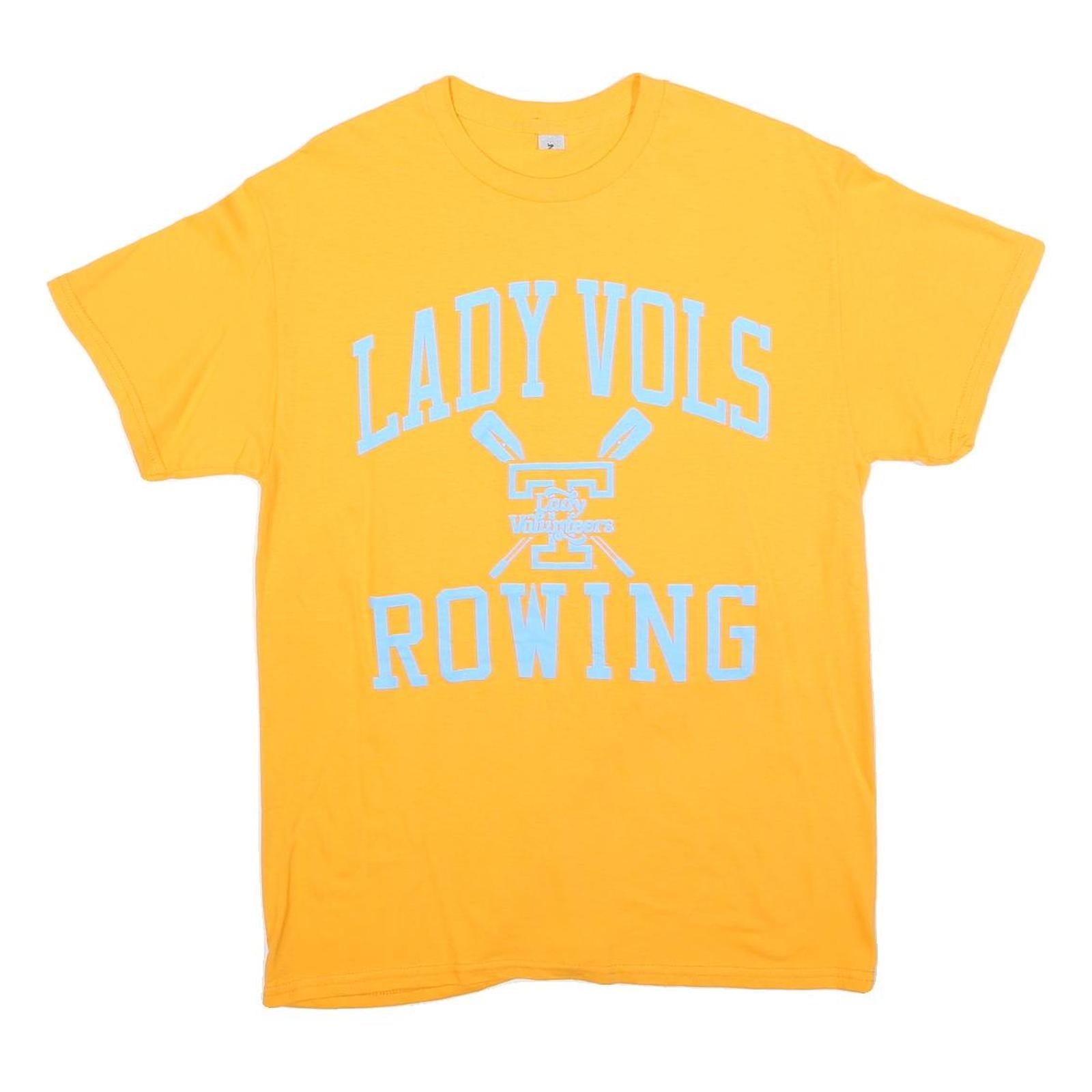 Buy Womens Yellow Lady Vols Rowing Graphic T-Shirt L Short Sleeve Crew Neck Refurbished - $12.99 Womens Yellow Lady Vols Rowing Graphic T-Shirt L Short Sleeve Crew Neck Refurbished - N/A refurbished available on Cerqular