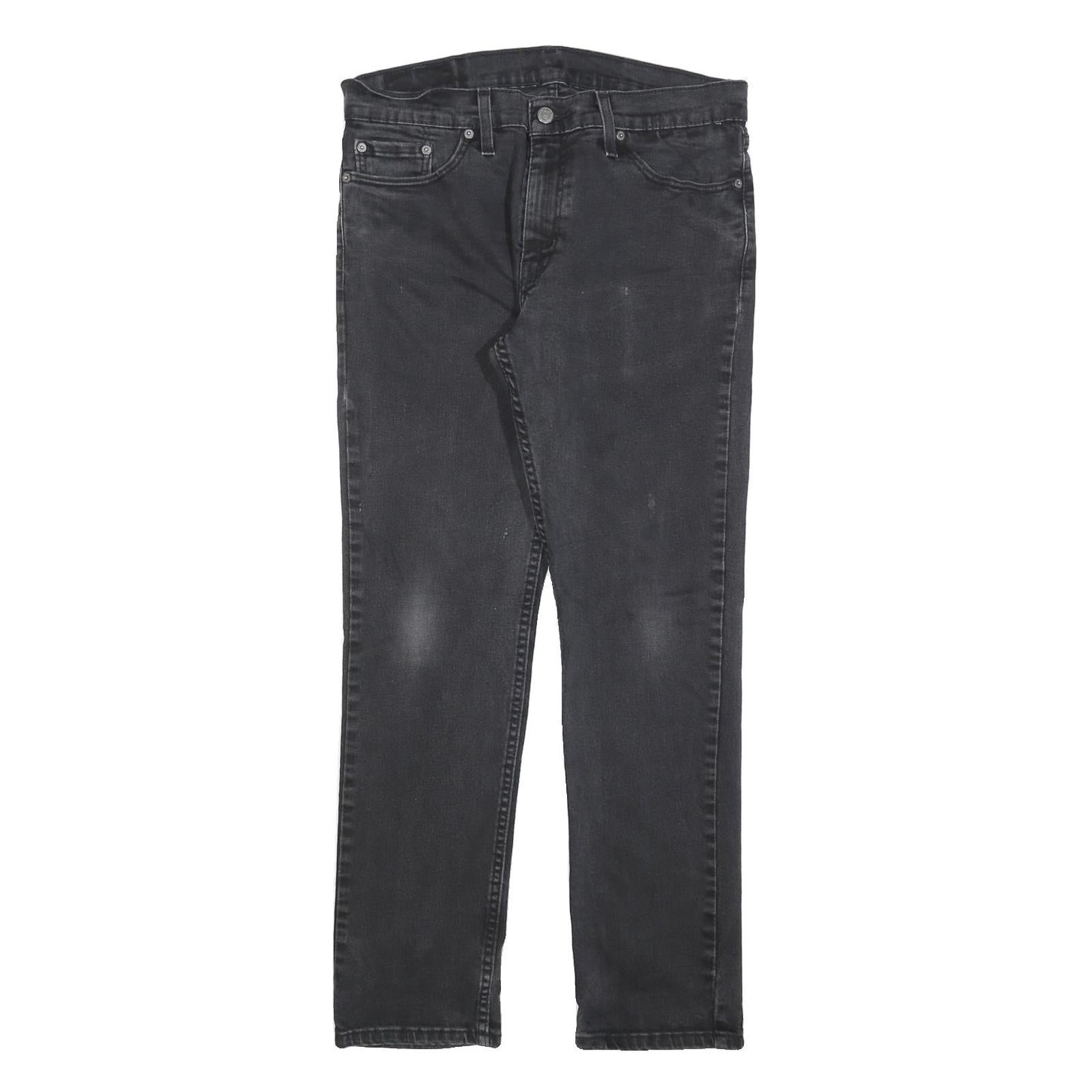 LEVI'S 511 Slim Mens Jeans Black Slim Skinny Denim Medium W32 L30 Stretch Refurbished - N/A refurbished available on Cerqular