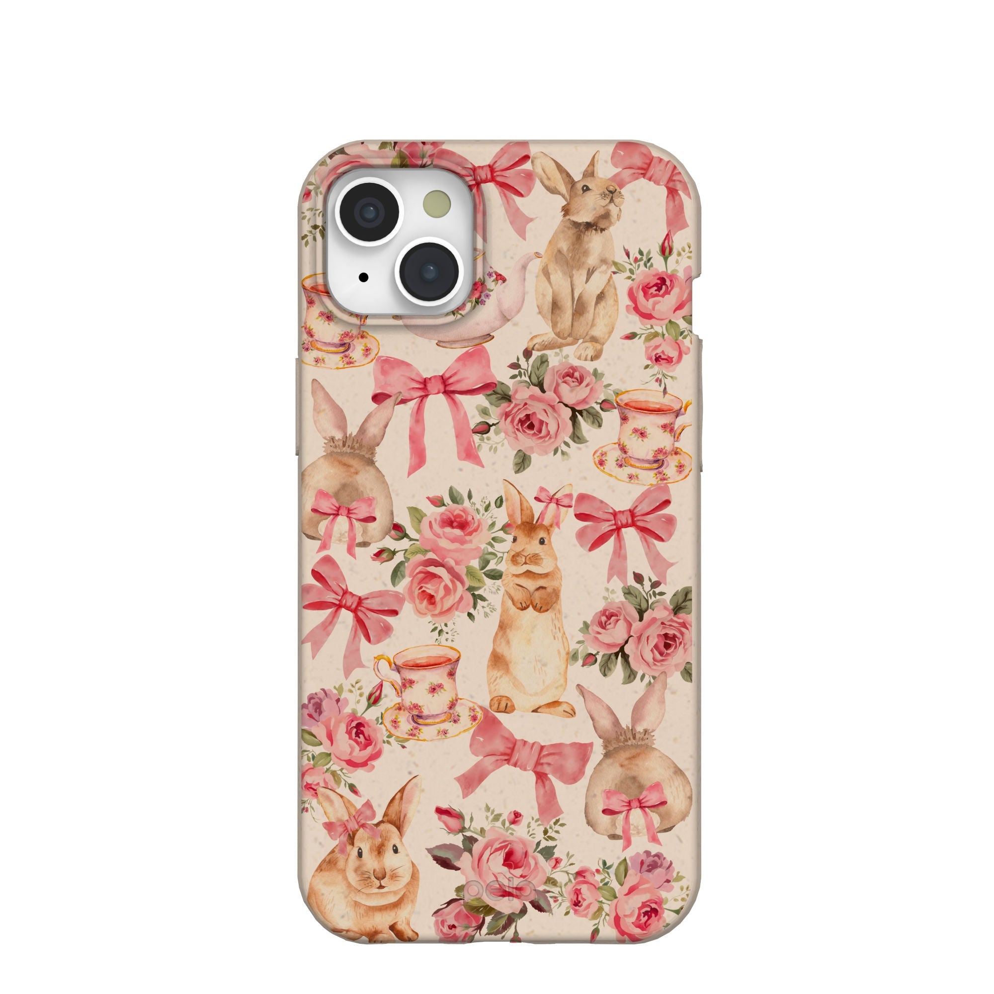Seashell Garden Party iPhone 15 Plus Case Refurbished - Pela Case refurbished available on Cerqular