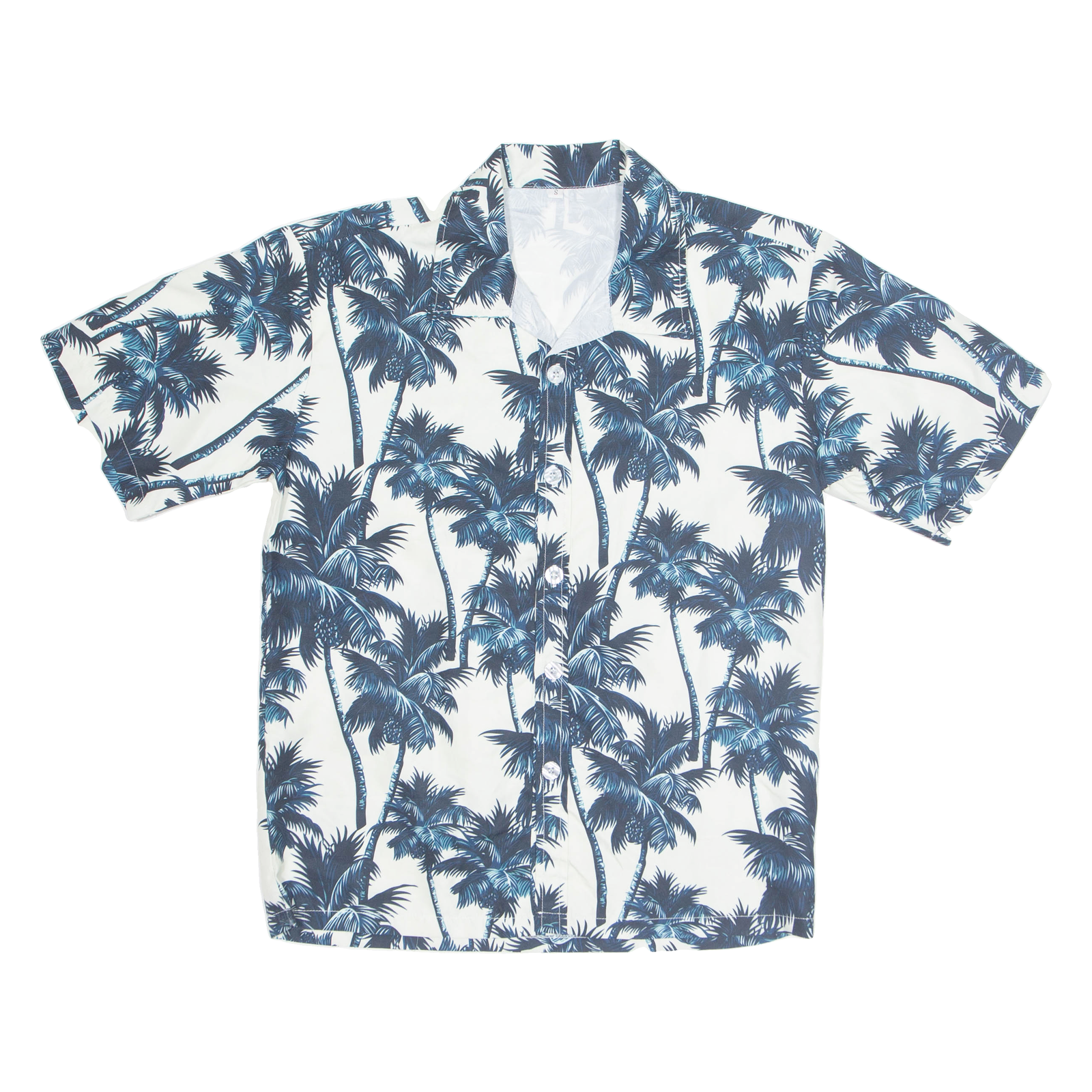 Mens Hawaiian Shirt Blue Floral S Refurbished - N/A refurbished available on Cerqular