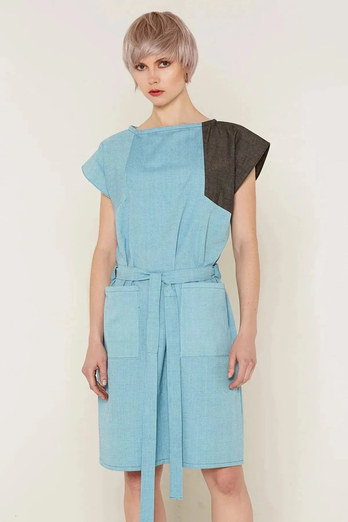 Elara Dress (Aqua) | size: M Refurbished - N/A refurbished available on Cerqular