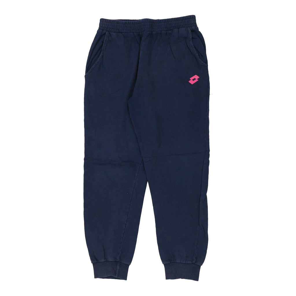 Lotto Joggers - Small Navy Cotton Blend Refurbished - Thrifted (note: this is a term often used to describe second- refurbished available on Cerqular