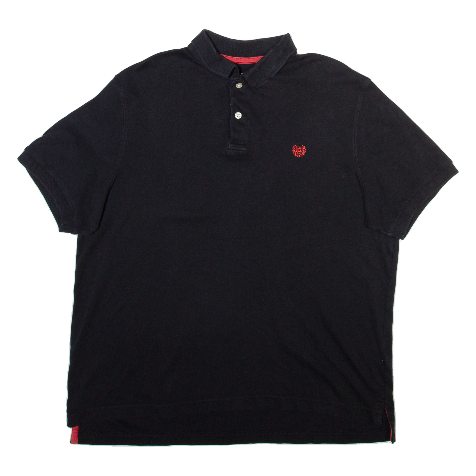 CHAPS Mens Polo Shirt Black L Refurbished - N/A refurbished available on Cerqular