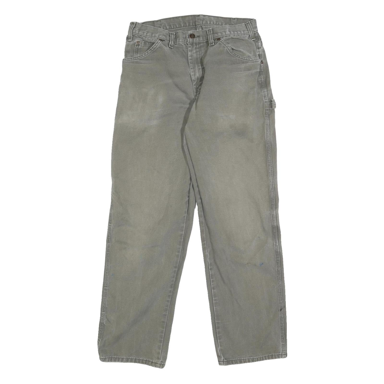 Buy DICKIES Mens Cotton Grey Regular Straight Trousers W32 L32 Workwear Zip Closure Refurbished - $37.69 DICKIES Mens Cotton Grey Regular Straight Trousers W32 L32 Workwear Zip Closure Refurbished - N/A refurbished available on Cerqular