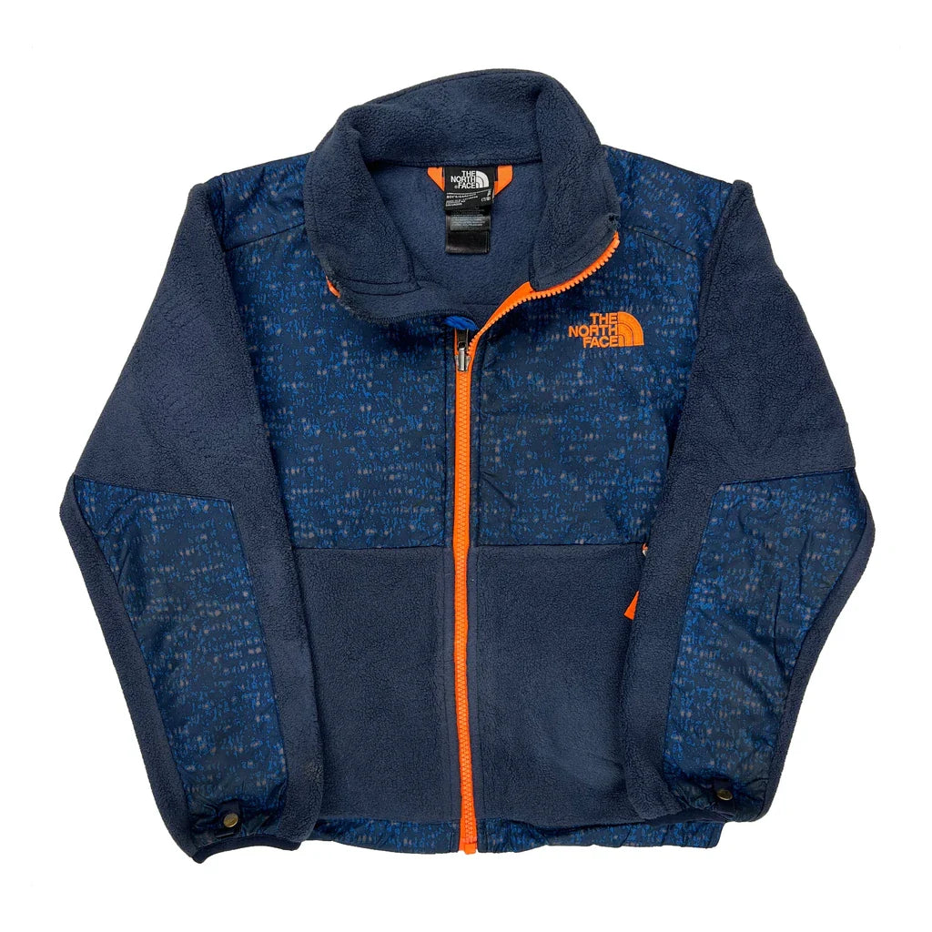 Age 7-8 The North Face Fleece Jacket - Small Orange Polyester Refurbished - Thrifted (note: this is a term often used to describe second- refurbished available on Cerqular