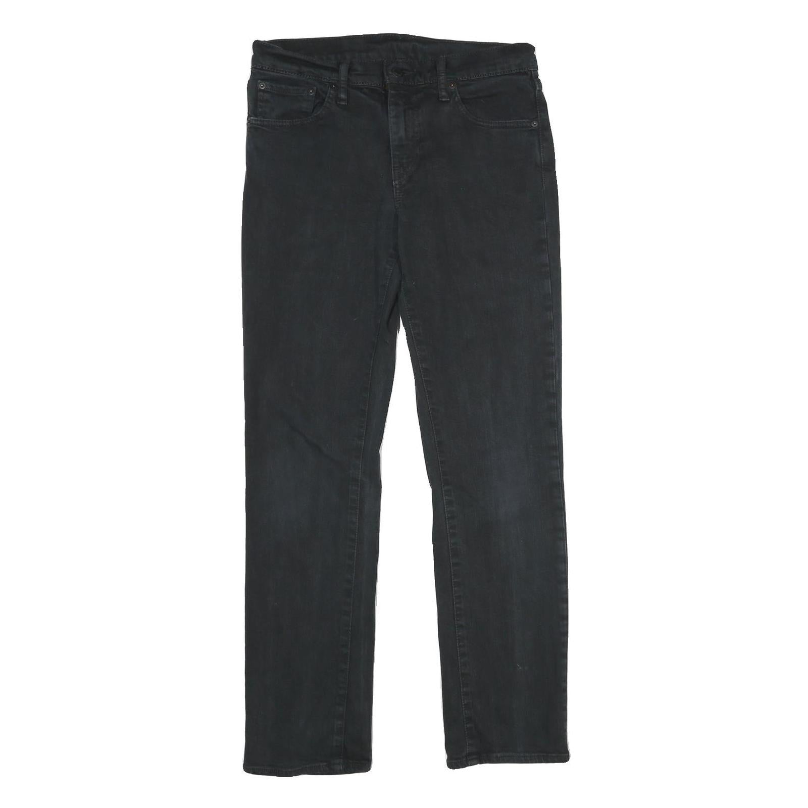 LEVI'S 511 Slim Mens Jeans Black Slim Skinny Denim W30 L32 Zip Cotton Blend Refurbished - N/A refurbished available on Cerqular