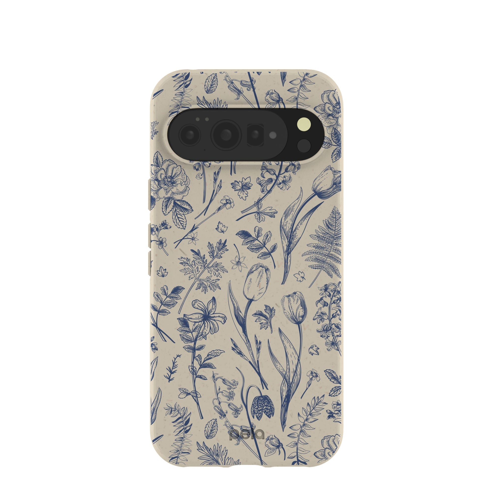 London Fog Indigo Bouquet Google Pixel 10 Pro XL Case | PixelSnap Compatibility: With PixelSnap Refurbished - Pela Case refurbished available on Cerqular