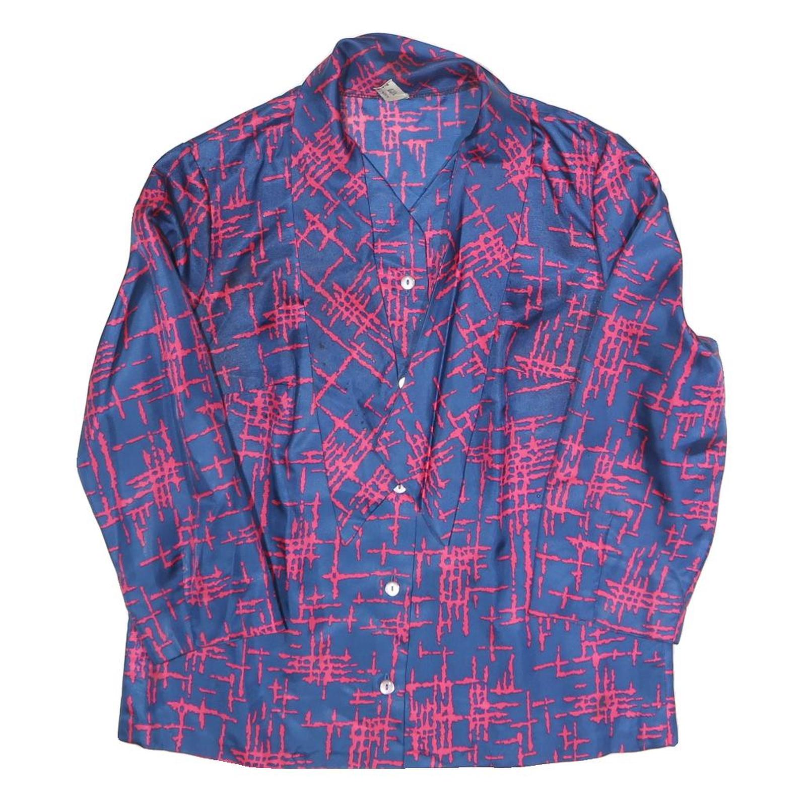 Buy Womens Blue & Pink Printed Shirt Long Sleeve Collared XL Button Up Top Casual Refurbished - $18.19 Womens Blue & Pink Printed Shirt Long Sleeve Collared XL Button Up Top Casual Refurbished - N/A refurbished available on Cerqular