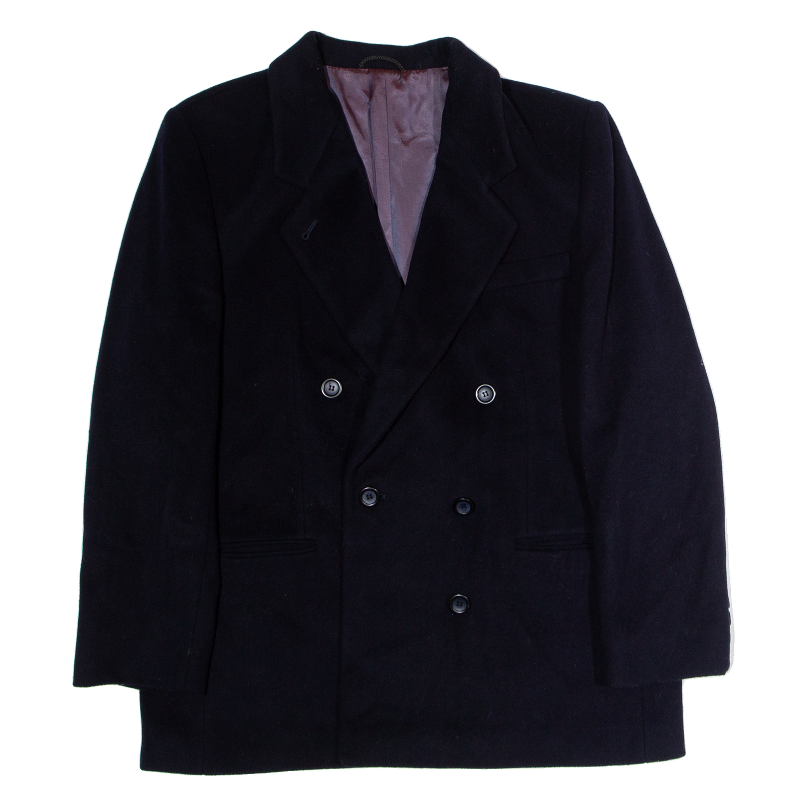 DEL MOD Mens Blazer Jacket Black Wool L Refurbished - N/A refurbished available on Cerqular