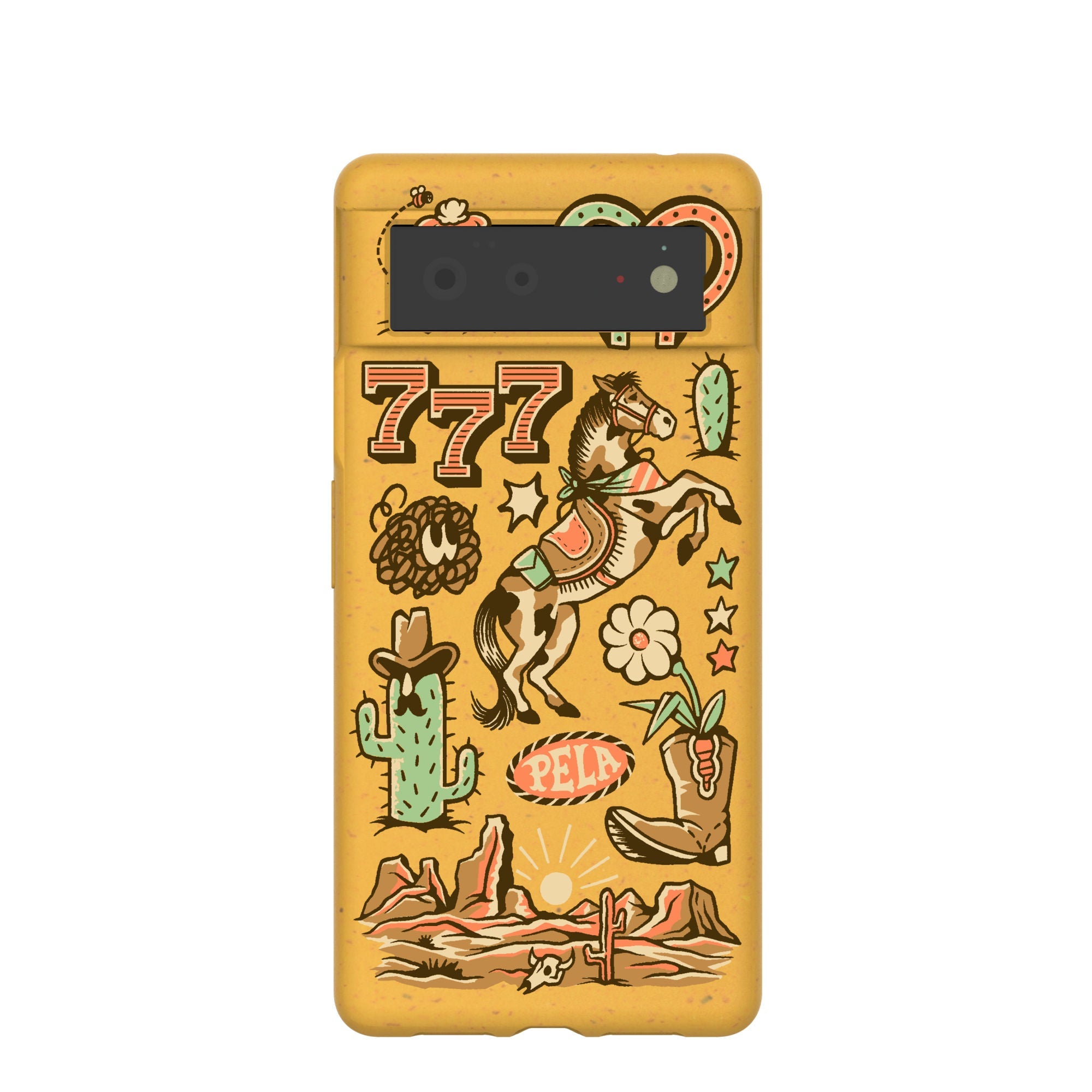 Honey Miller West Google Pixel 6 Case Refurbished - Pela Case refurbished available on Cerqular