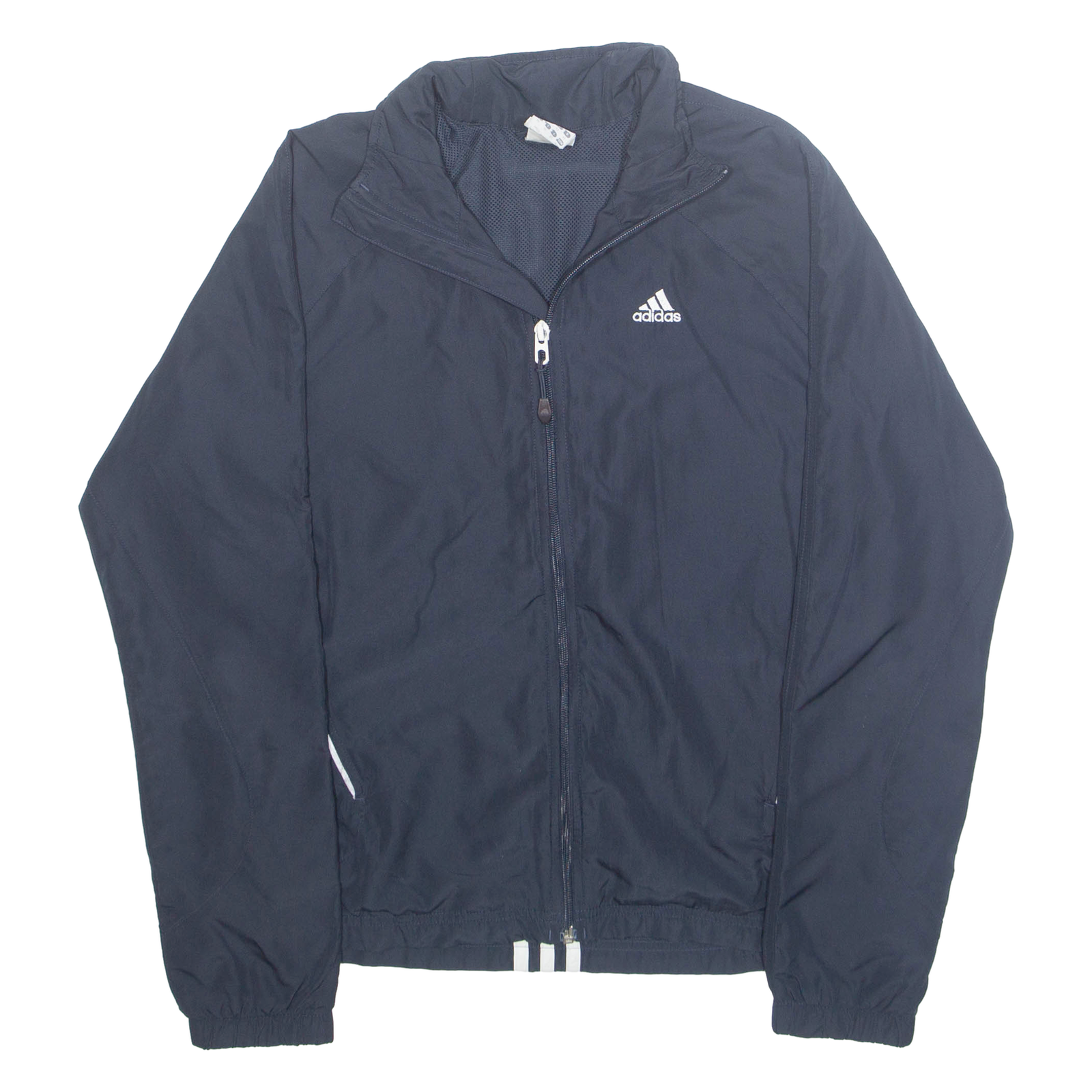 ADIDAS Mesh Lined Womens Track Jacket Blue M Refurbished - N/A refurbished available on Cerqular