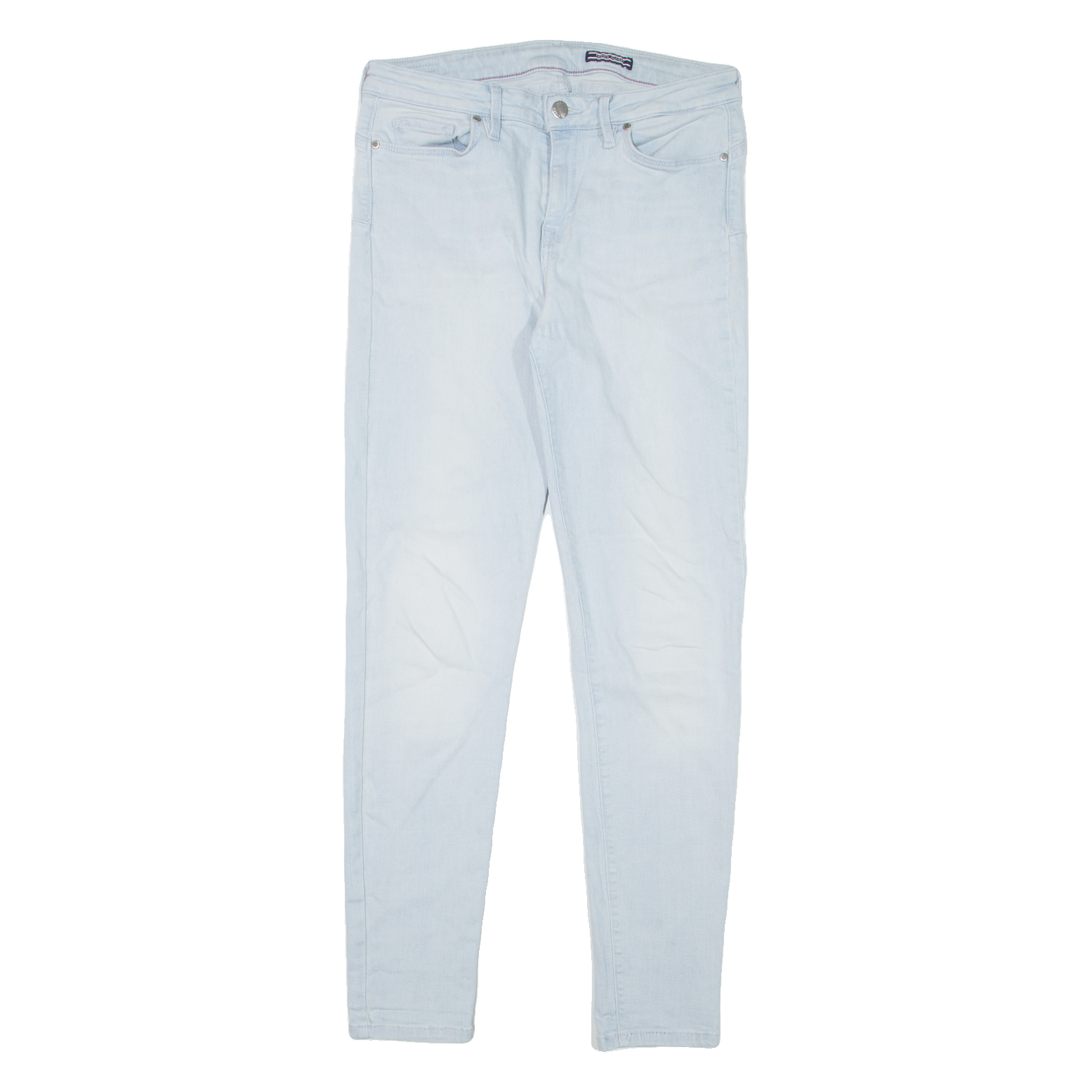 TOMMY HILFIGER Womens Jeans Blue Slim Skinny Stone Wash W28 L29 Refurbished - N/A refurbished available on Cerqular