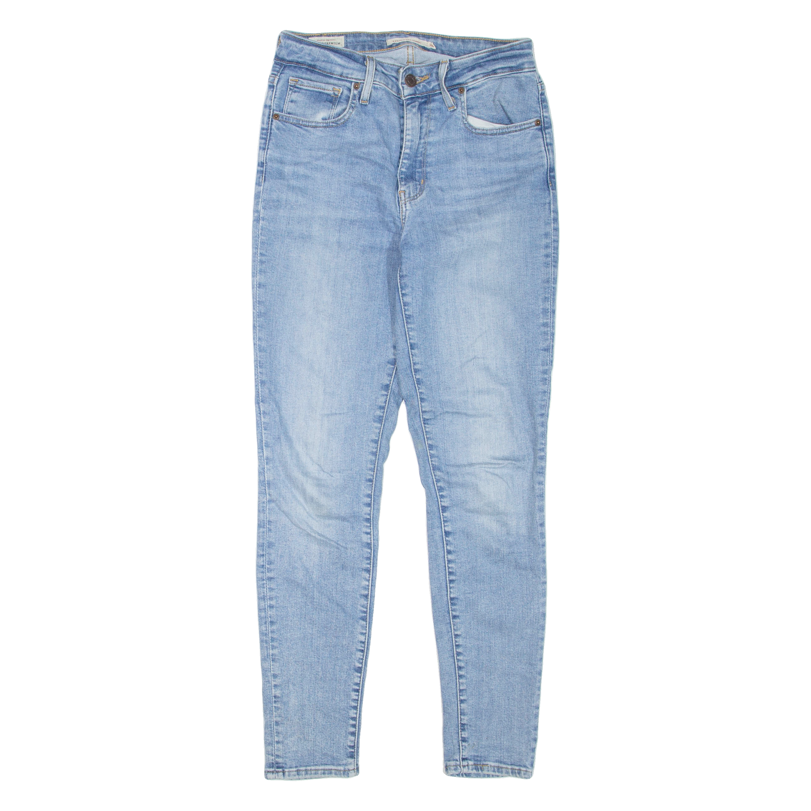 LEVI'S 721 High Rise Womens Jeans Blue Regular Skinny W26 L28 Refurbished - N/A refurbished available on Cerqular
