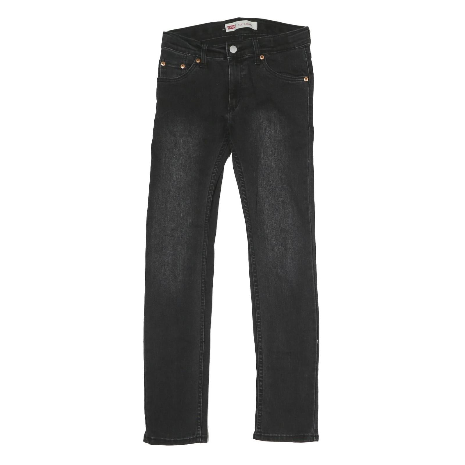 LEVI'S 510 Womens Jeans Black Slim Skinny Denim Medium W26 L29 Stretch Refurbished - N/A refurbished available on Cerqular
