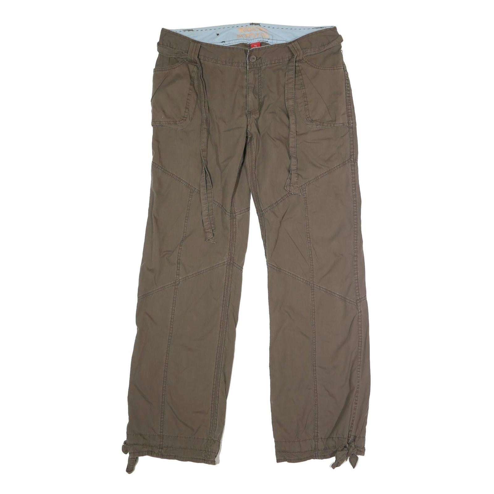 Buy Womens Cotton Blend Khaki Regular Fit Straight Leg Trousers W34 L32 Casual Wear Refurbished - $20.79 Womens Cotton Blend Khaki Regular Fit Straight Leg Trousers W34 L32 Casual Wear Refurbished - N/A refurbished available on Cerqular