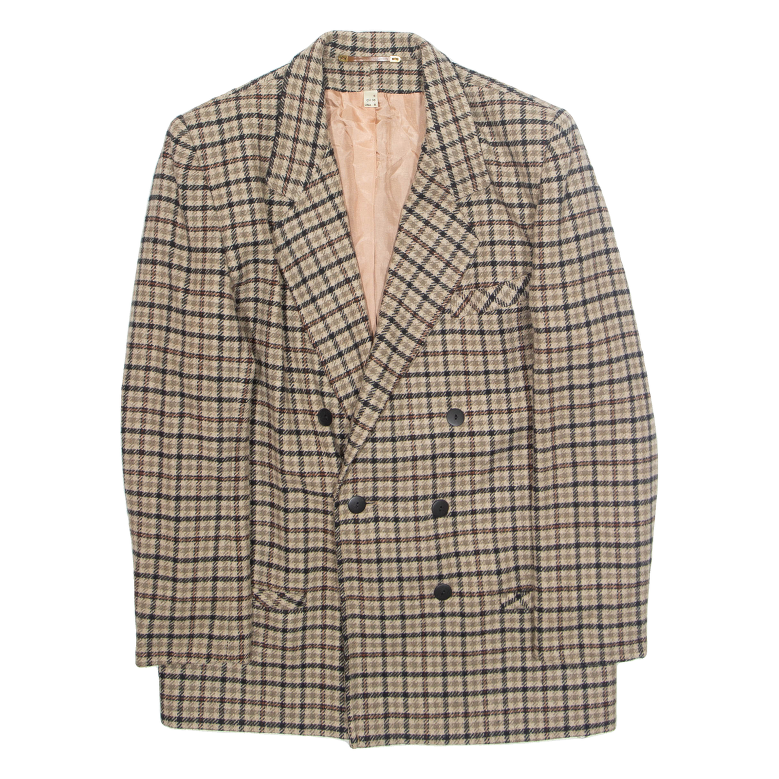 Buy PIERRETTE B Womens Blazer Jacket Brown Plaid L Refurbished - $46.79 PIERRETTE B Womens Blazer Jacket Brown Plaid L Refurbished - N/A refurbished available on Cerqular