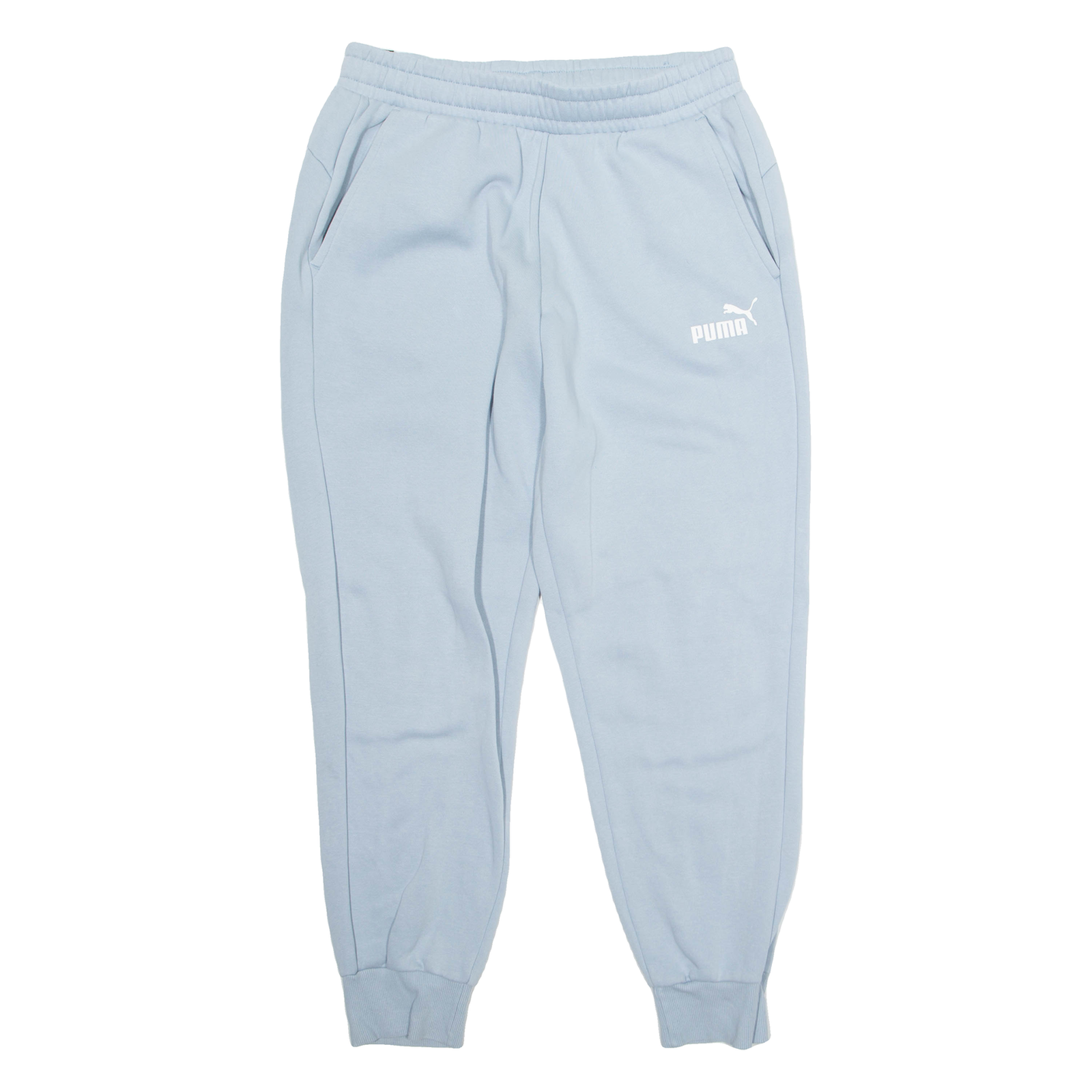 PUMA Womens Joggers Blue Tapered L W31 L28 Refurbished - N/A refurbished available on Cerqular