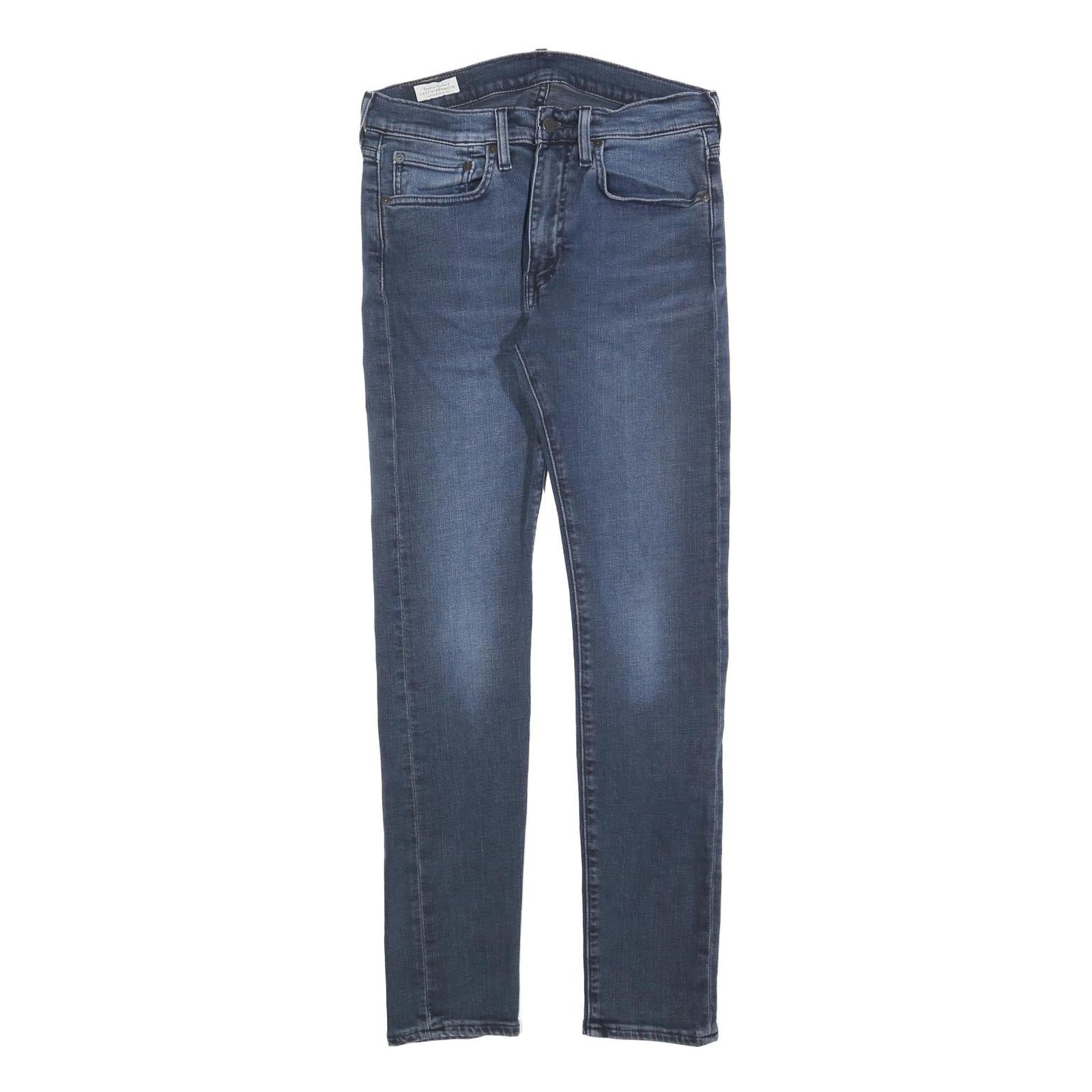 LEVI'S 519 BIG E Mens Slim Jeans Blue Denim W31 L32 Classic Cotton Blend Zip Refurbished - N/A refurbished available on Cerqular