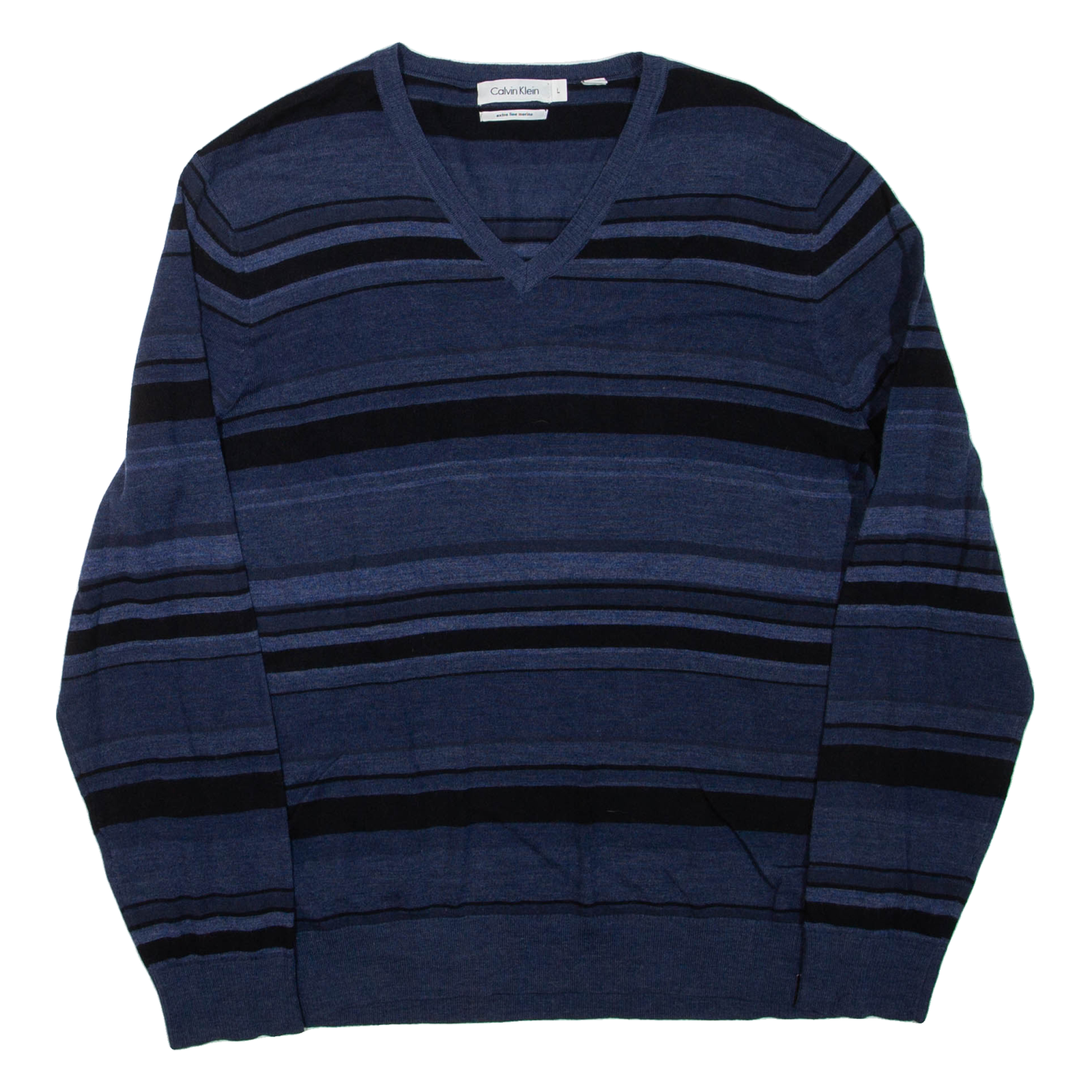 Buy CALVIN KLEIN Mens Patterned Jumper Blue Striped V-Neck Tight Knit Wool L Refurbished - $28.59 CALVIN KLEIN Mens Patterned Jumper Blue Striped V-Neck Tight Knit Wool L Refurbished - N/A refurbished available on Cerqular