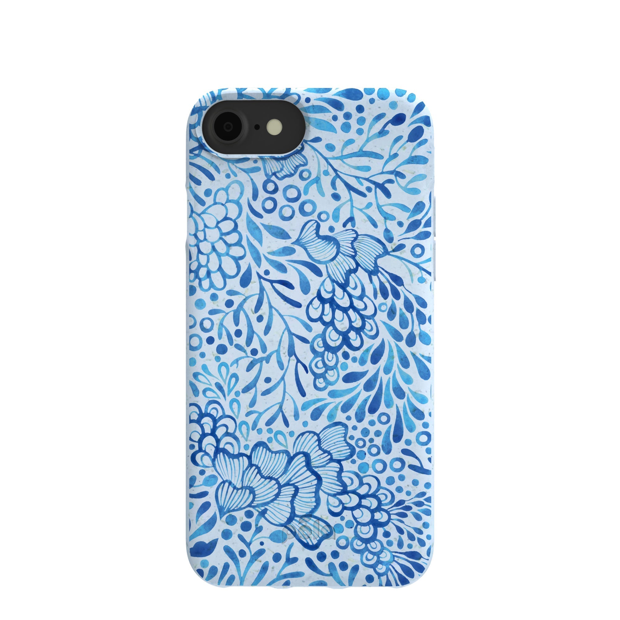 Powder Blue Reef iPhone 6/6s/7/8/SE Case Refurbished - Pela Case refurbished available on Cerqular