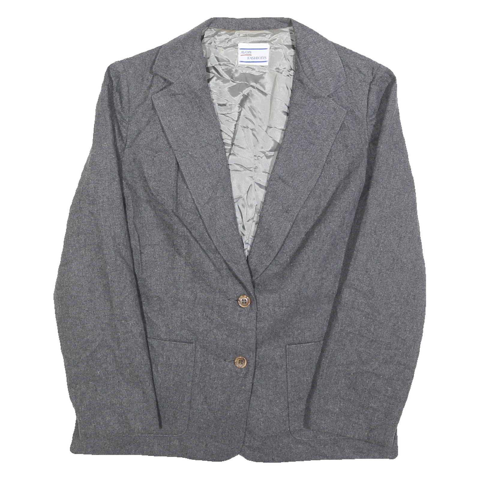 Buy AVON FASHIONS Mens Grey Wool Blend Jacket S Button Closure Plain Stylish Refurbished - $38.99 AVON FASHIONS Mens Grey Wool Blend Jacket S Button Closure Plain Stylish Refurbished - N/A refurbished available on Cerqular