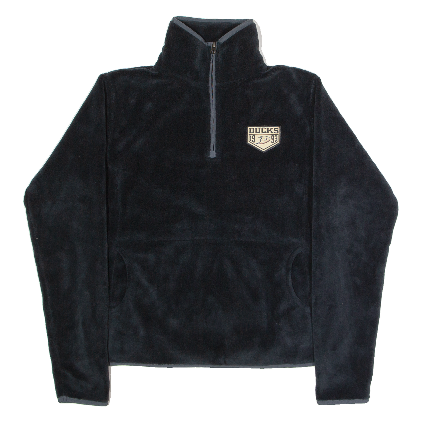 NHL Womens Fleece Black 1/4 Zip L Refurbished - N/A refurbished available on Cerqular