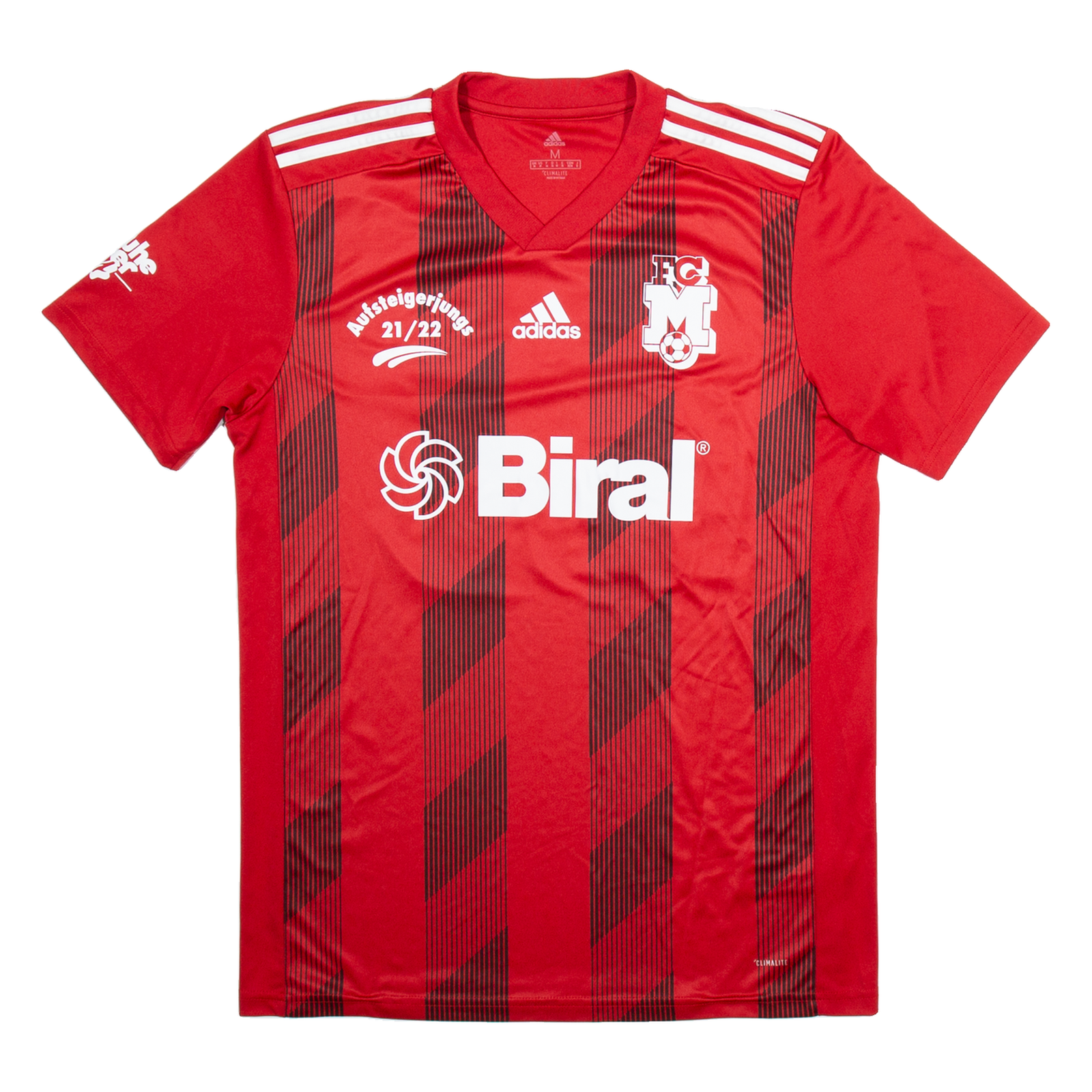 ADIDAS Aufsteigeriungs Mens Football Shirt Jersey Red V-Neck M Refurbished - N/A refurbished available on Cerqular
