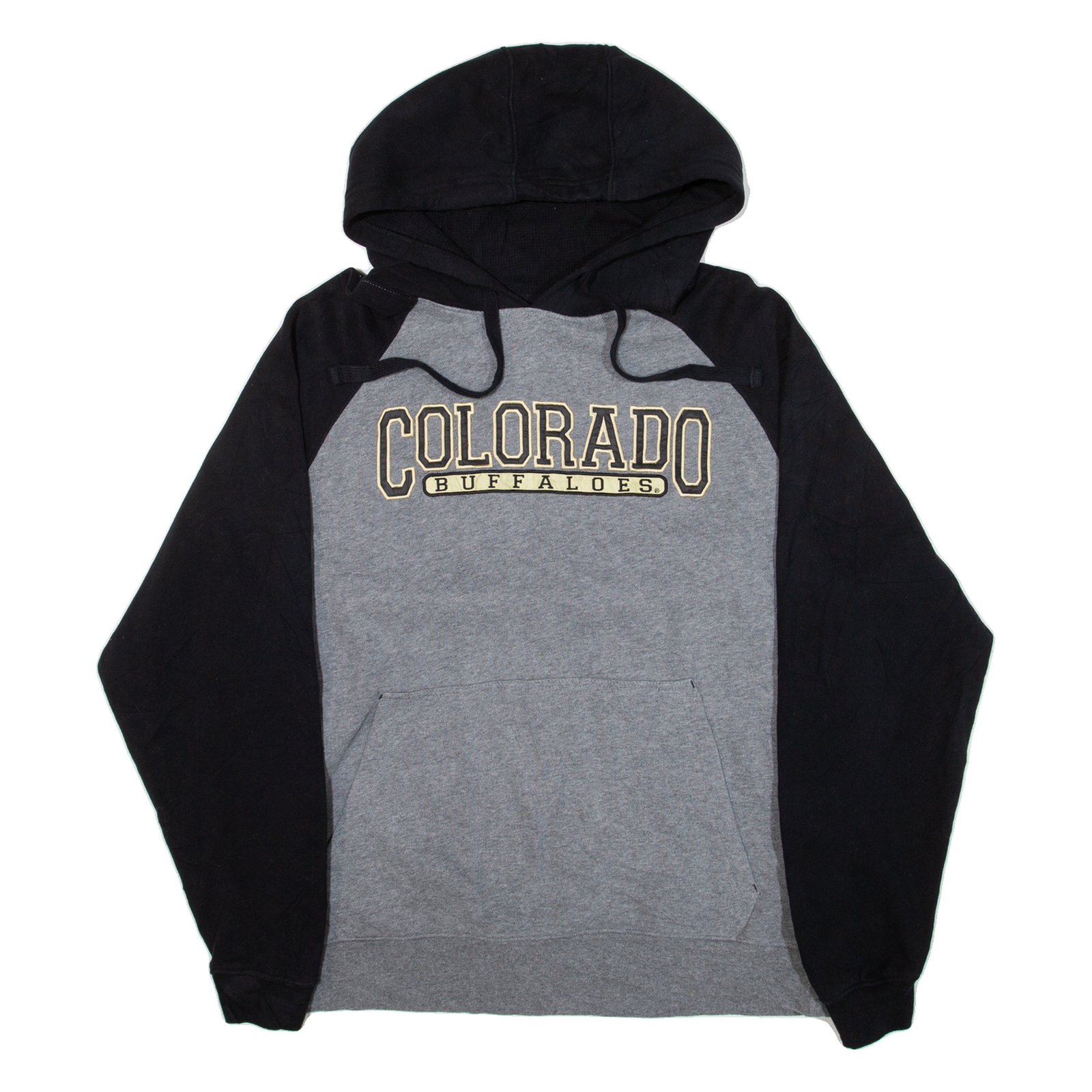 CAMPUS DRIVE Colorado Buffaloes Mens Grey Hoodie USA M Refurbished - N/A refurbished available on Cerqular